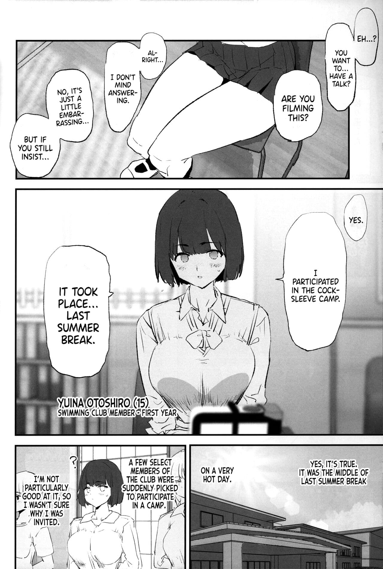 (C103) [Yami ni Ugomeku (Dokurosan)] Boku dake Yobare nakatta Onaho Gasshuku + Saki-senpai | Everyone Went to the Cocksleeve Camp Except for Me [English] [Kinsei Translations] [Decensored] page 7