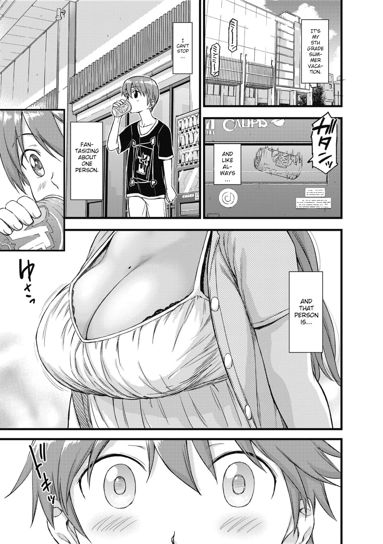 [Misaki (Higashino Mikan)] Oppai na Natsuyasumi Soushuuhen | The Summer Break of Boobs Complete [English] [Decensored] {WitzMacher} page 4