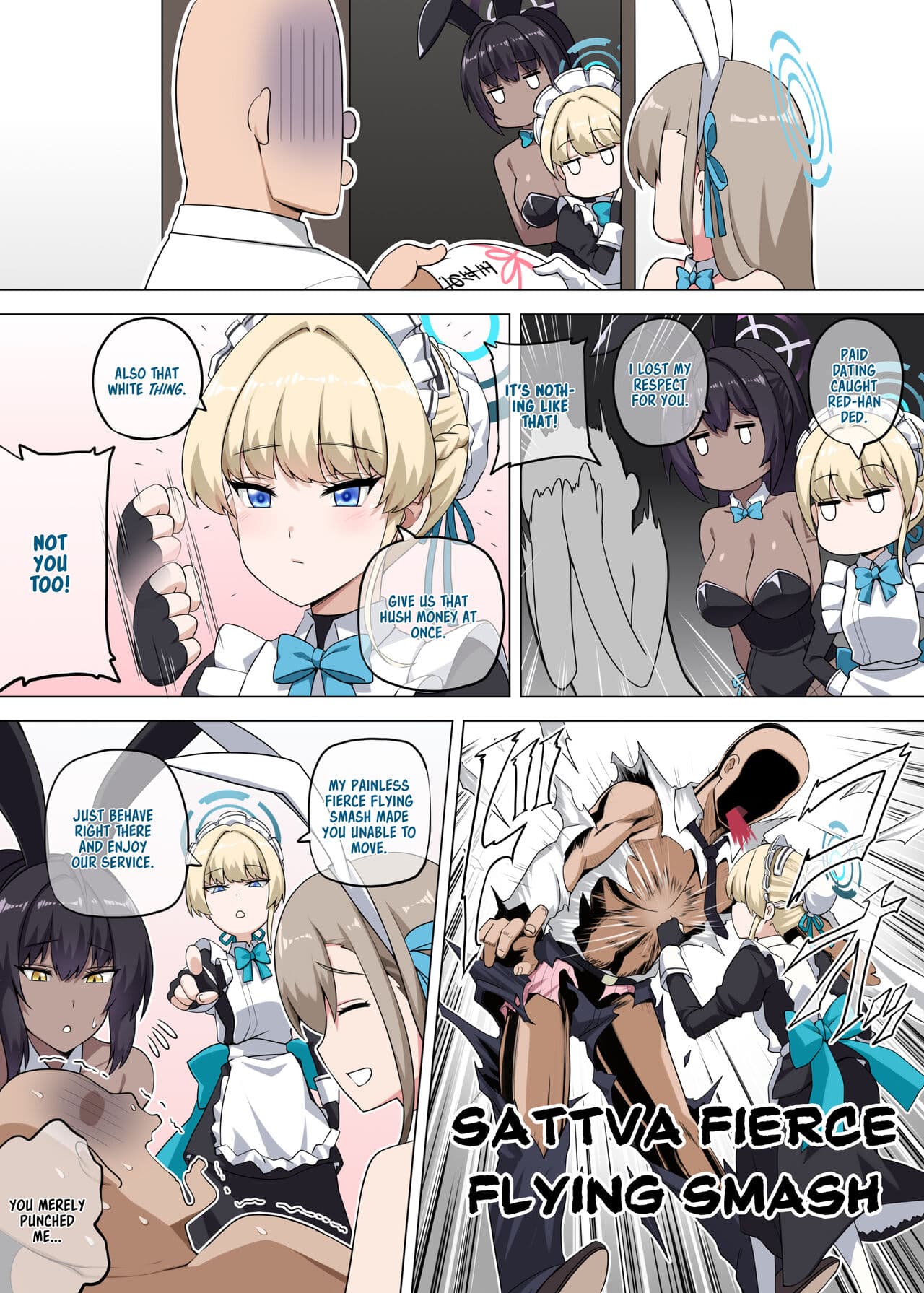 [Anmonkan (Darkmaya)] A.T.K. (Blue Archive) [English] [flowerswamp] [Decensored] [Digital] page 9