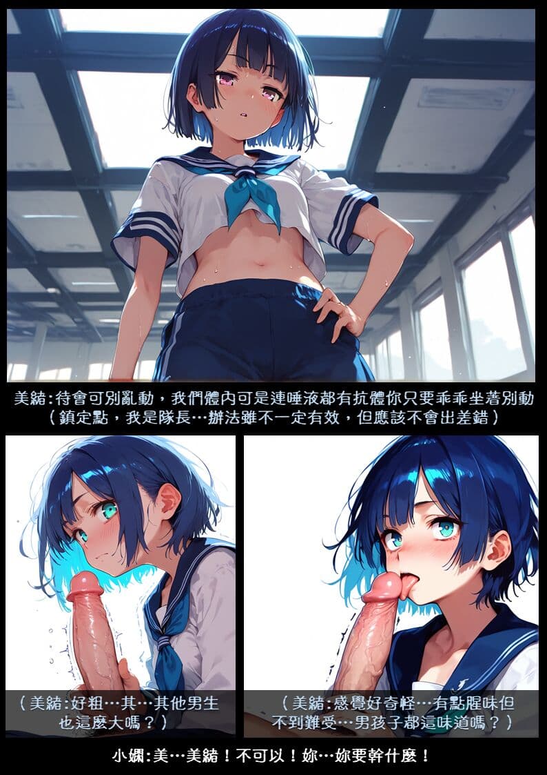淫獸愛戰士 vol.8 Beast X Girls [Chinese][AI Generated] page 8
