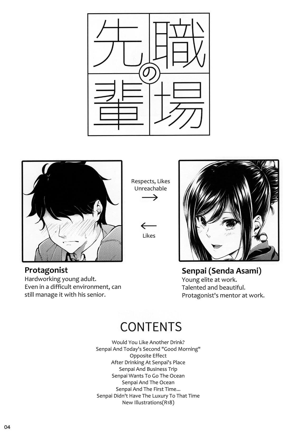 [IV VA SHIN (Mikuni Mizuki)] Shokuba no Senpai [English] [blackgrunt] [Black Grimoires] [Decensored] page 3