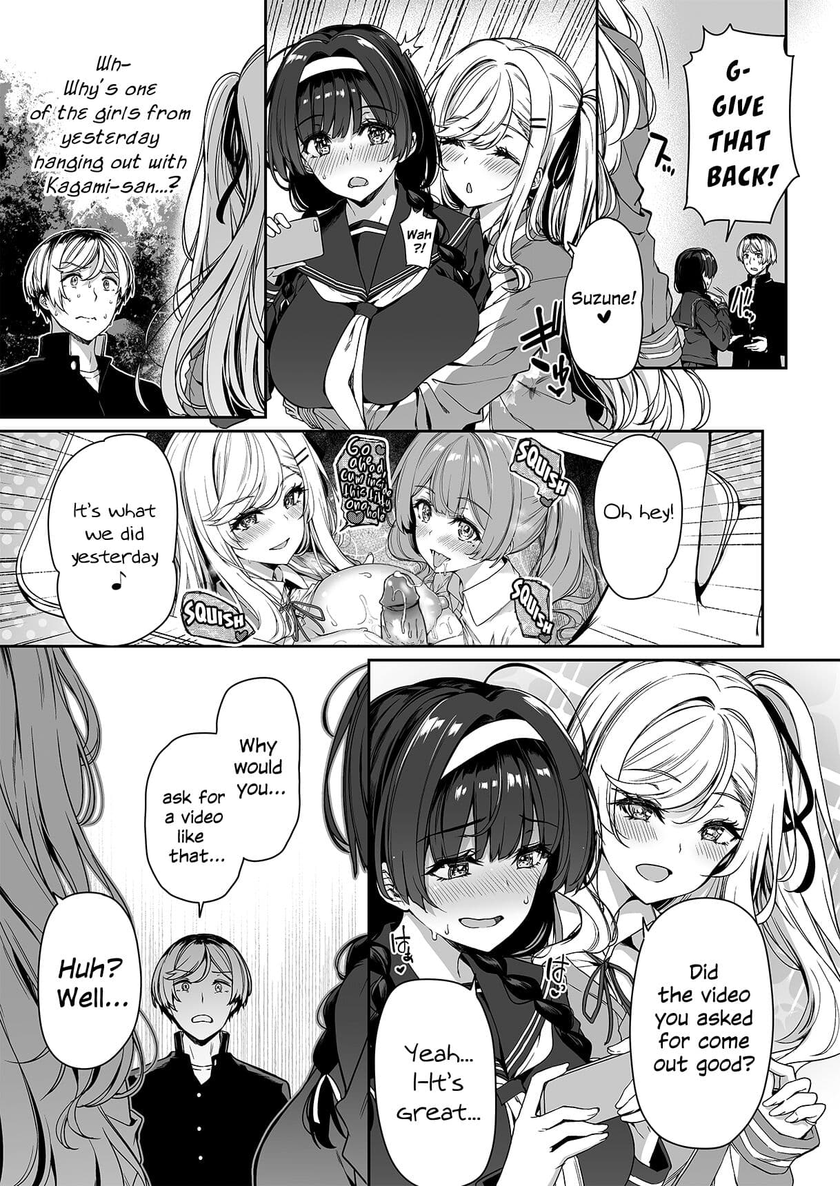 [Bottle Ship Bottler (Kazakura)] InCha Couple ga You Gal-tachi to SEX Training Suru Hanashi 2 [English] {Hennojin} [Decensored] page 18