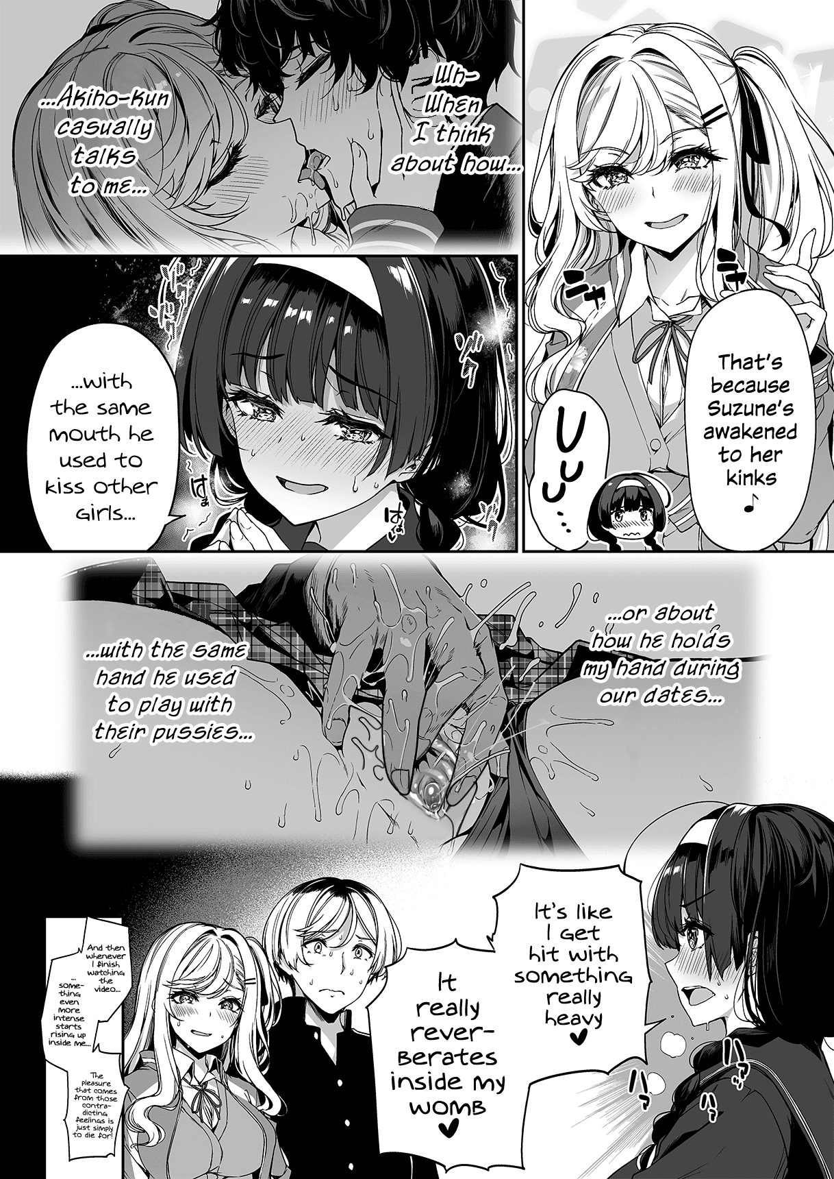 [Bottle Ship Bottler (Kazakura)] InCha Couple ga You Gal-tachi to SEX Training Suru Hanashi 2 [English] {Hennojin} [Decensored] page 19