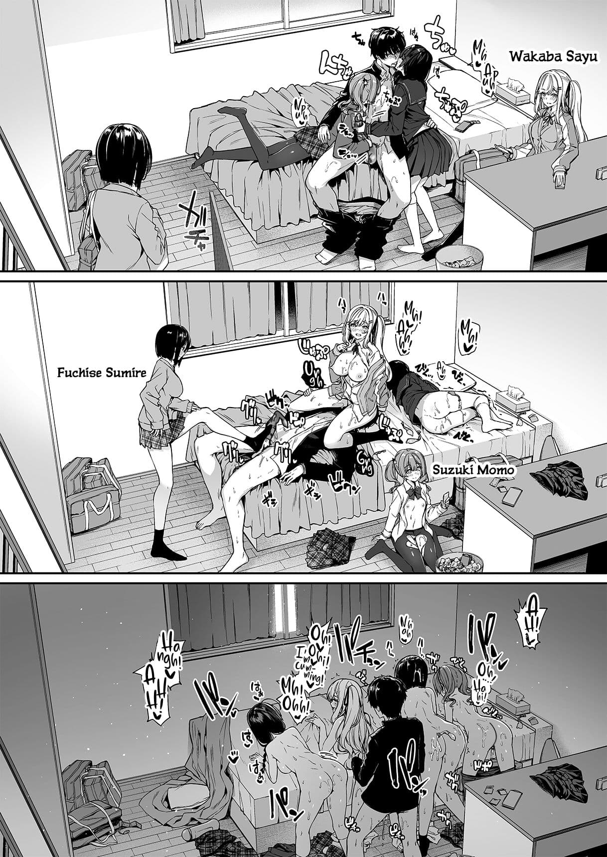 [Bottle Ship Bottler (Kazakura)] InCha Couple ga You Gal-tachi to SEX Training Suru Hanashi 2 [English] {Hennojin} [Decensored] page 3
