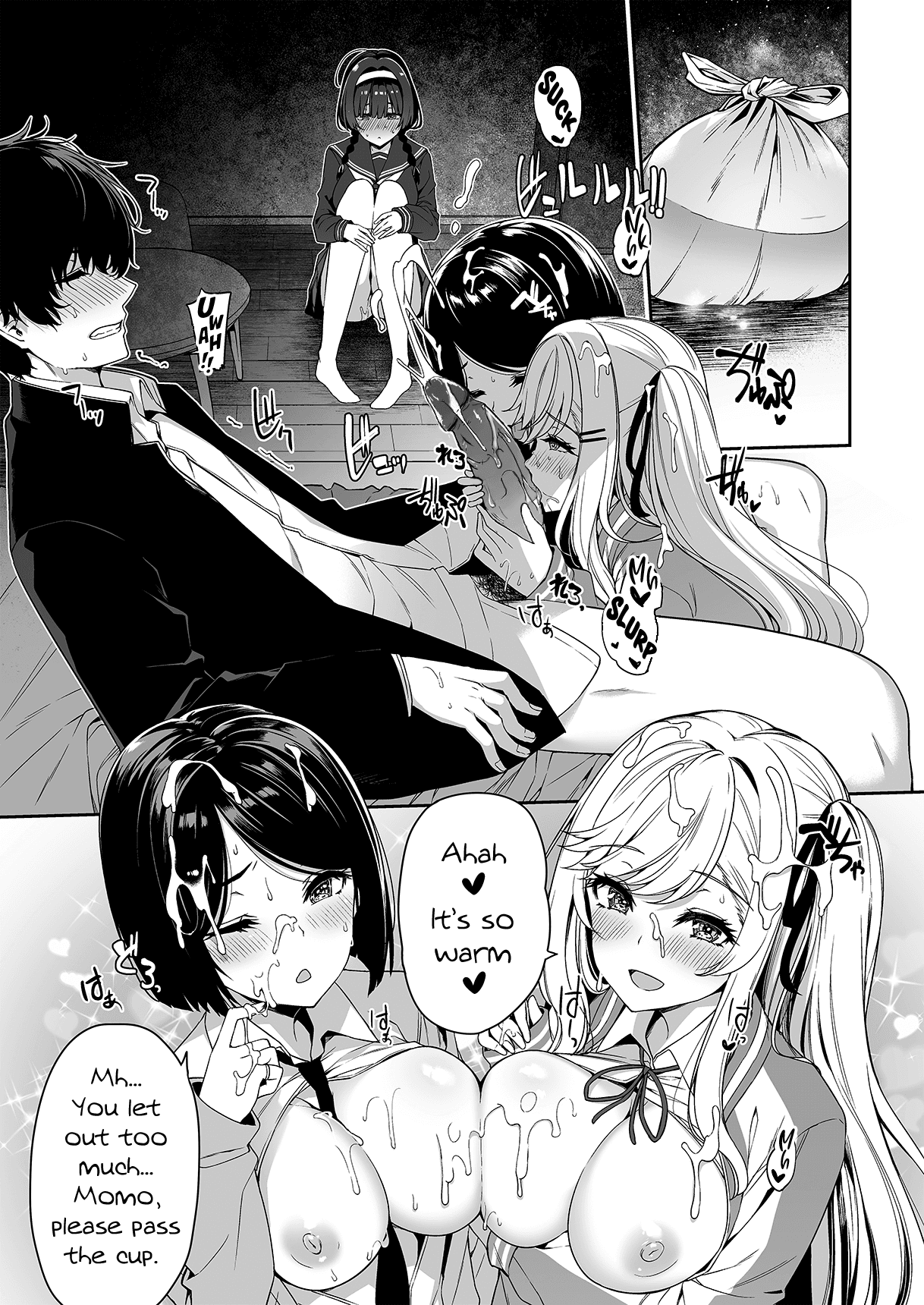 [Bottle Ship Bottler (Kazakura)] InCha Couple ga You Gal-tachi to SEX Training Suru Hanashi 2 [English] {Hennojin} [Decensored] page 32