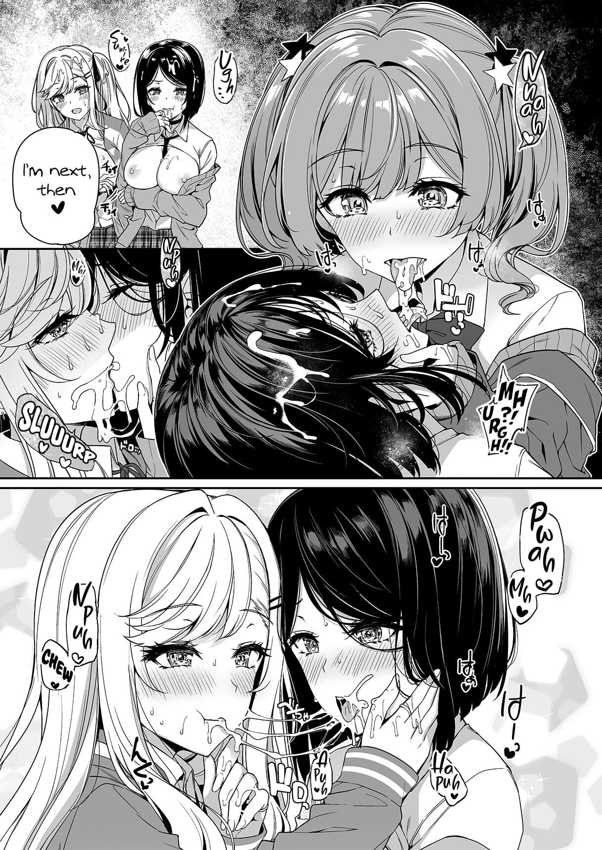 [Bottle Ship Bottler (Kazakura)] InCha Couple ga You Gal-tachi to SEX Training Suru Hanashi 2 [English] {Hennojin} [Decensored] page 34