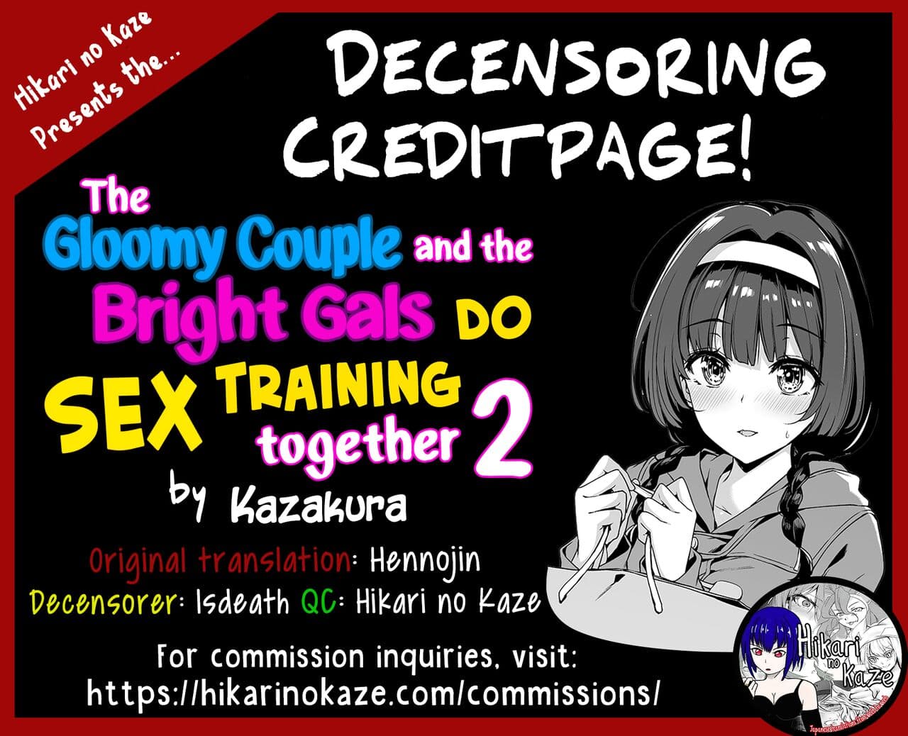 [Bottle Ship Bottler (Kazakura)] InCha Couple ga You Gal-tachi to SEX Training Suru Hanashi 2 [English] {Hennojin} [Decensored] page 47