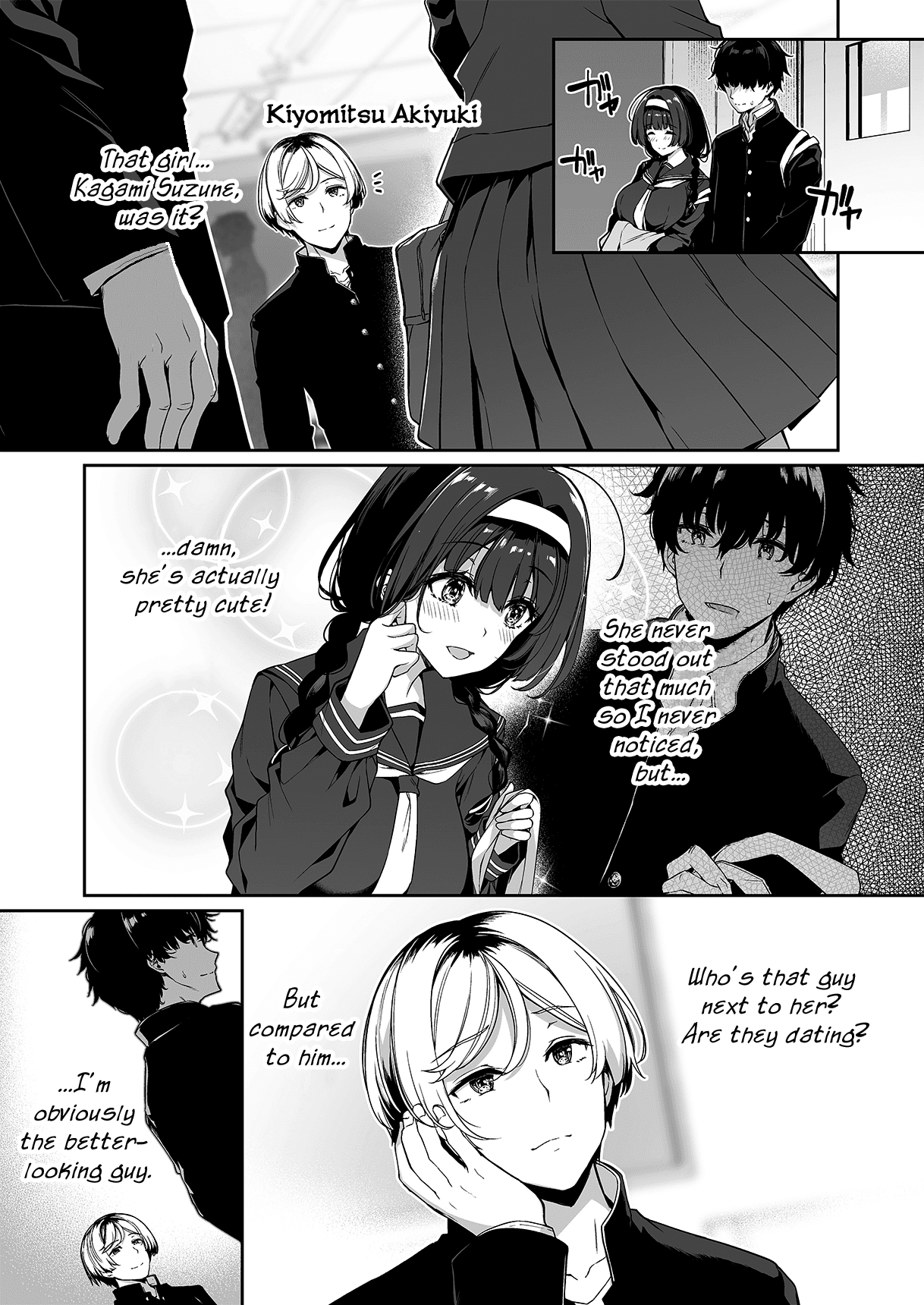 [Bottle Ship Bottler (Kazakura)] InCha Couple ga You Gal-tachi to SEX Training Suru Hanashi 2 [English] {Hennojin} [Decensored] page 8
