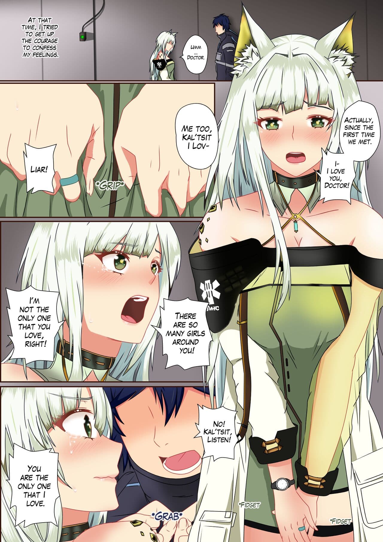 [Naraku No Nimotsu (PhaP2000, nabunabu)] Memories Of The Past [Uncensored] (Arknight) [English] page 5