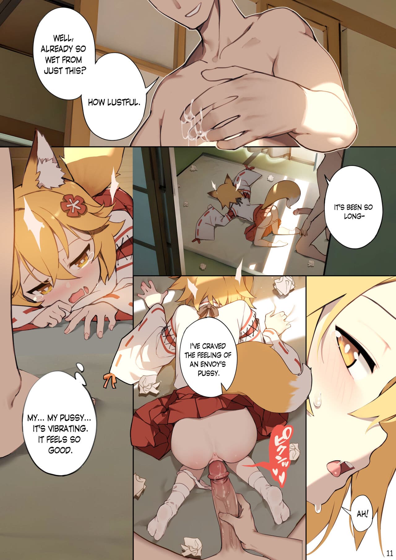 [BLVEF09] 800 Years Promise (Sewayaki Kitsune no Senko-san) [English] page 12