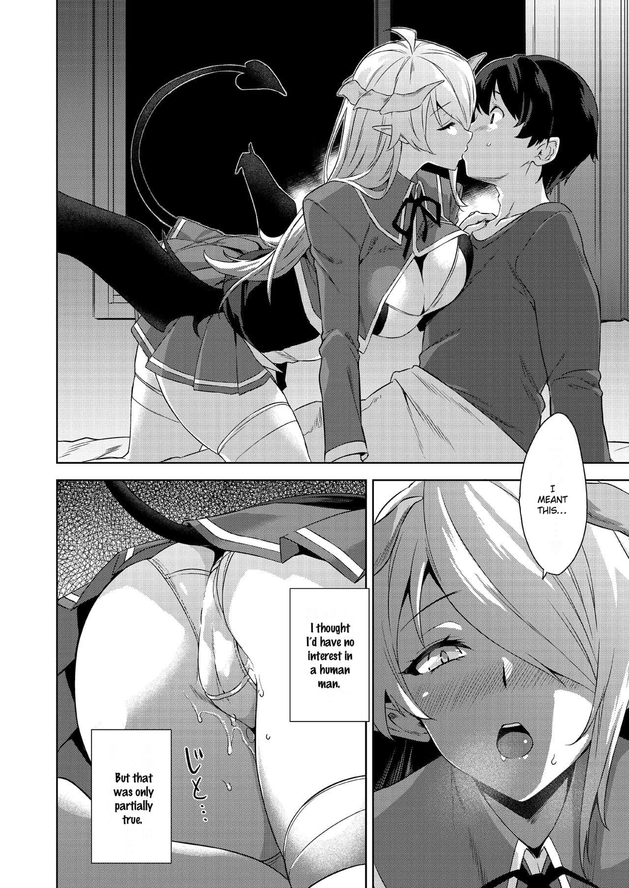 [Misaki (Mikemono Yuu)] Akuma de JK -Makai Appli de Harem Shiken- [English] [SDTLs] [Decensored] [Digital] page 77