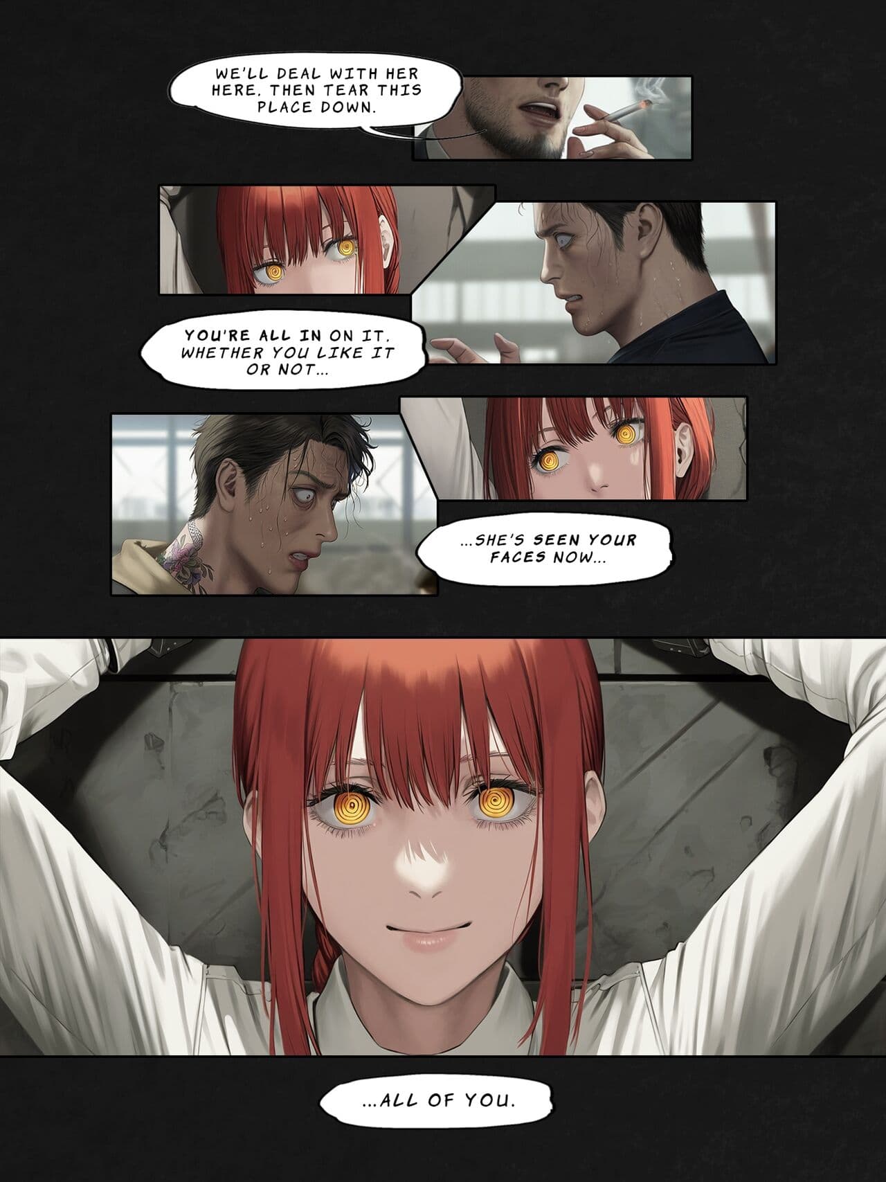 A Makima Doujin: The Day They Controlled a Devil [FEFanatica/AI Assisted] page 10