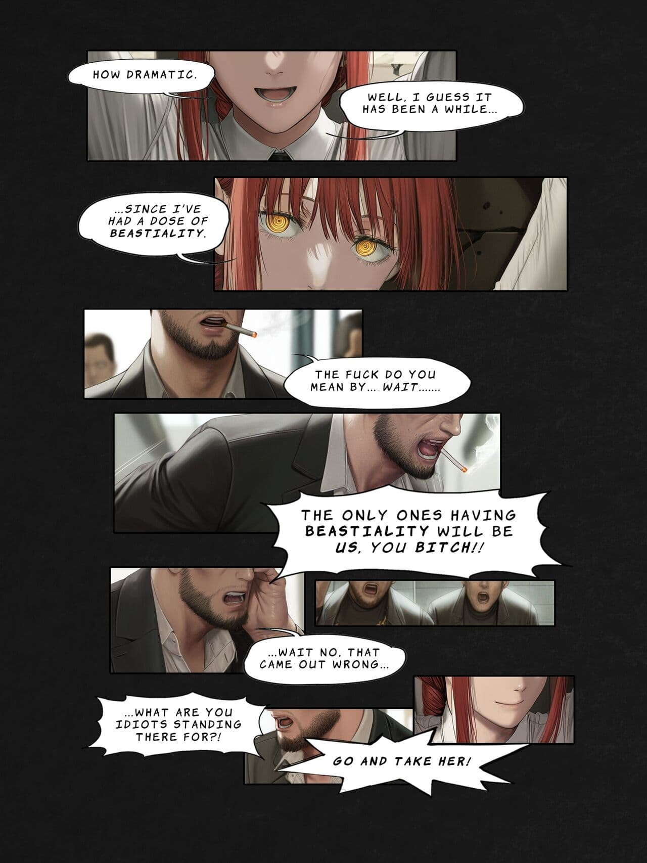 A Makima Doujin: The Day They Controlled a Devil [FEFanatica/AI Assisted] page 13