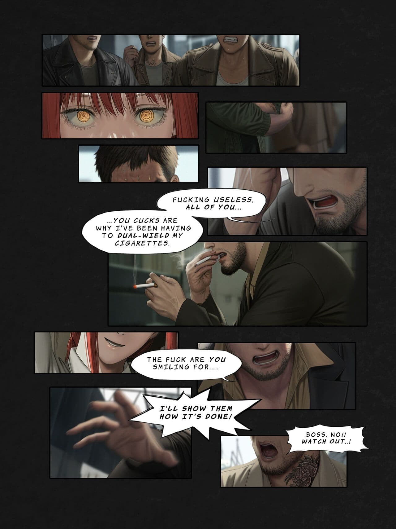 A Makima Doujin: The Day They Controlled a Devil [FEFanatica/AI Assisted] page 14