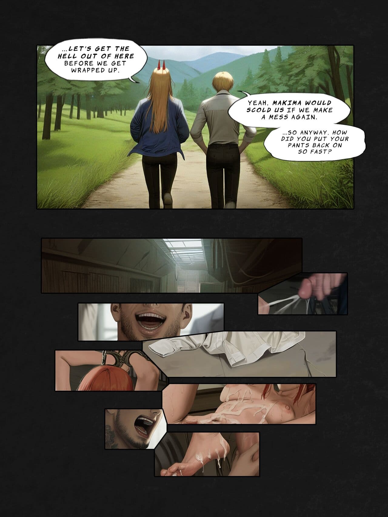 A Makima Doujin: The Day They Controlled a Devil [FEFanatica/AI Assisted] page 46