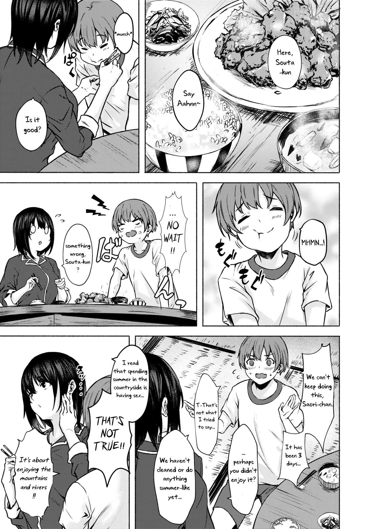 [7 Rensa (Aramaki Echizen)] Motto Okki na Saori-chan wa Fukiyou ni Eroi [English] [Uncle Bane] [Decensored] [Digital] page 13