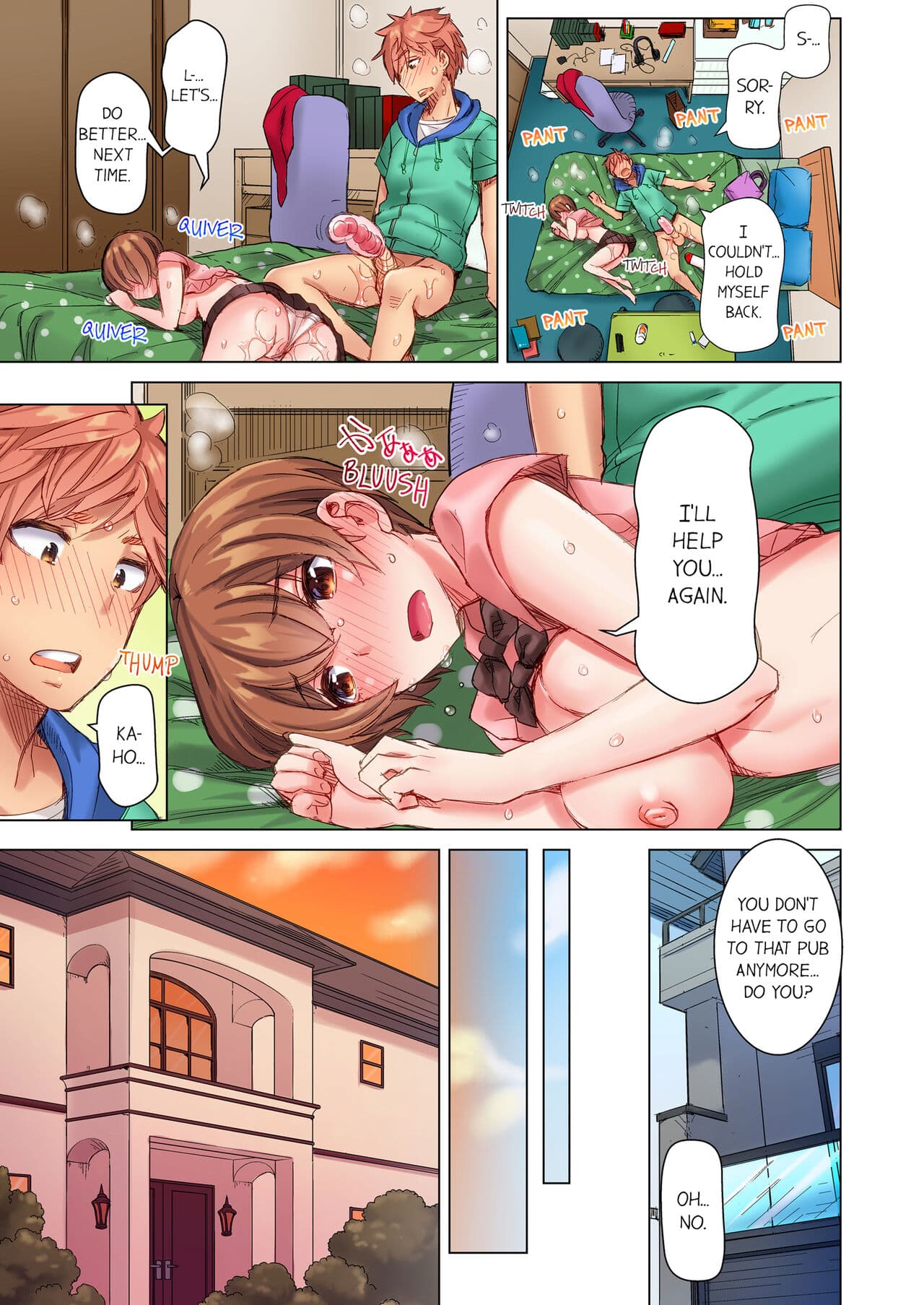 [Kira Hiroyoshi] Cin Pub! ~Anoko o Ikaseru no ga Ore no Oshigoto~ | The Dick Pub Vol. 1 [English] [Decensored] [Ongoing] page 57