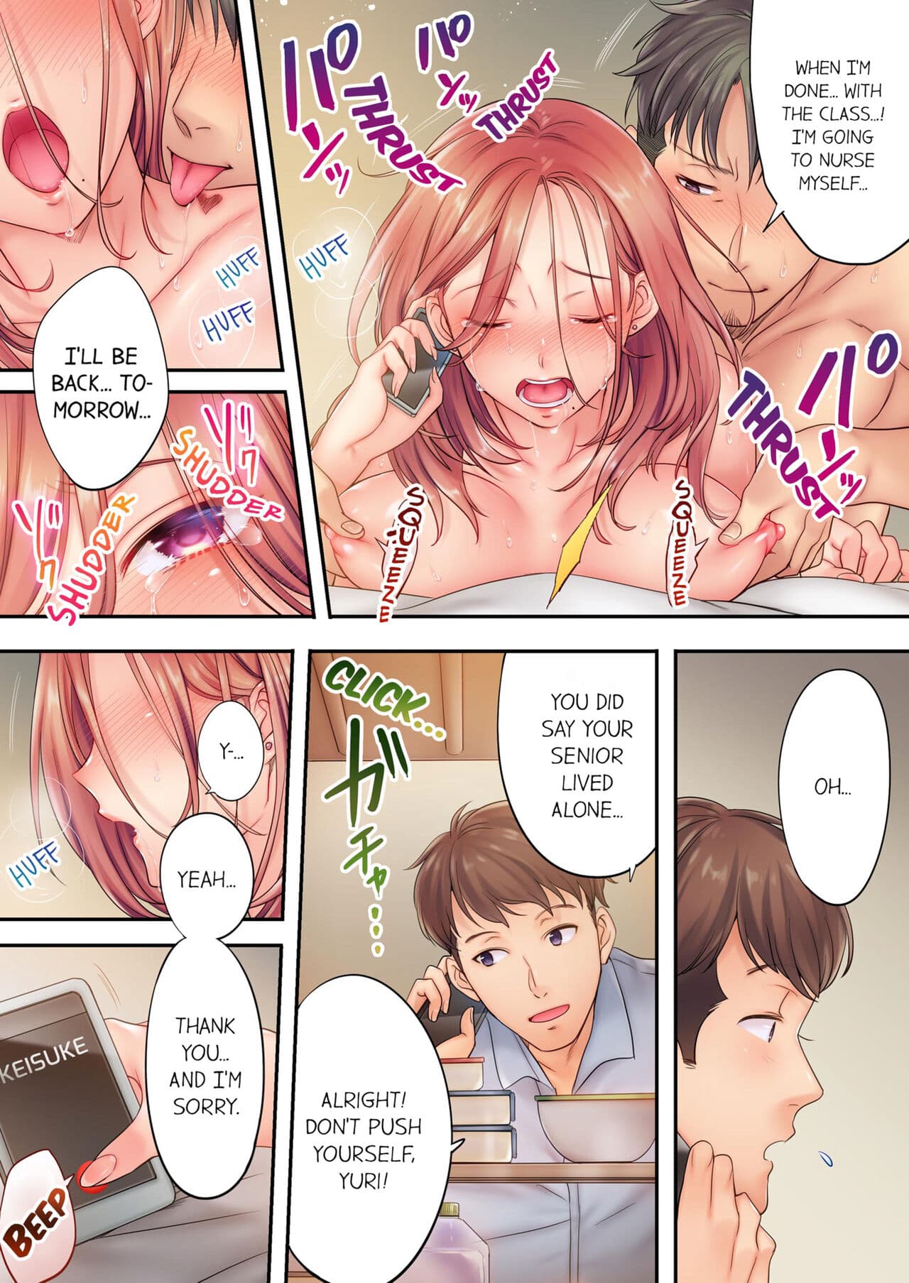 [FFC] Netori Esthe de, Konya, Tsuma ga.... | I Can't Resist His Massage! Cheating in Front of My Husband's Eyes Vol. 1-2 [English] [Decensored] page 133
