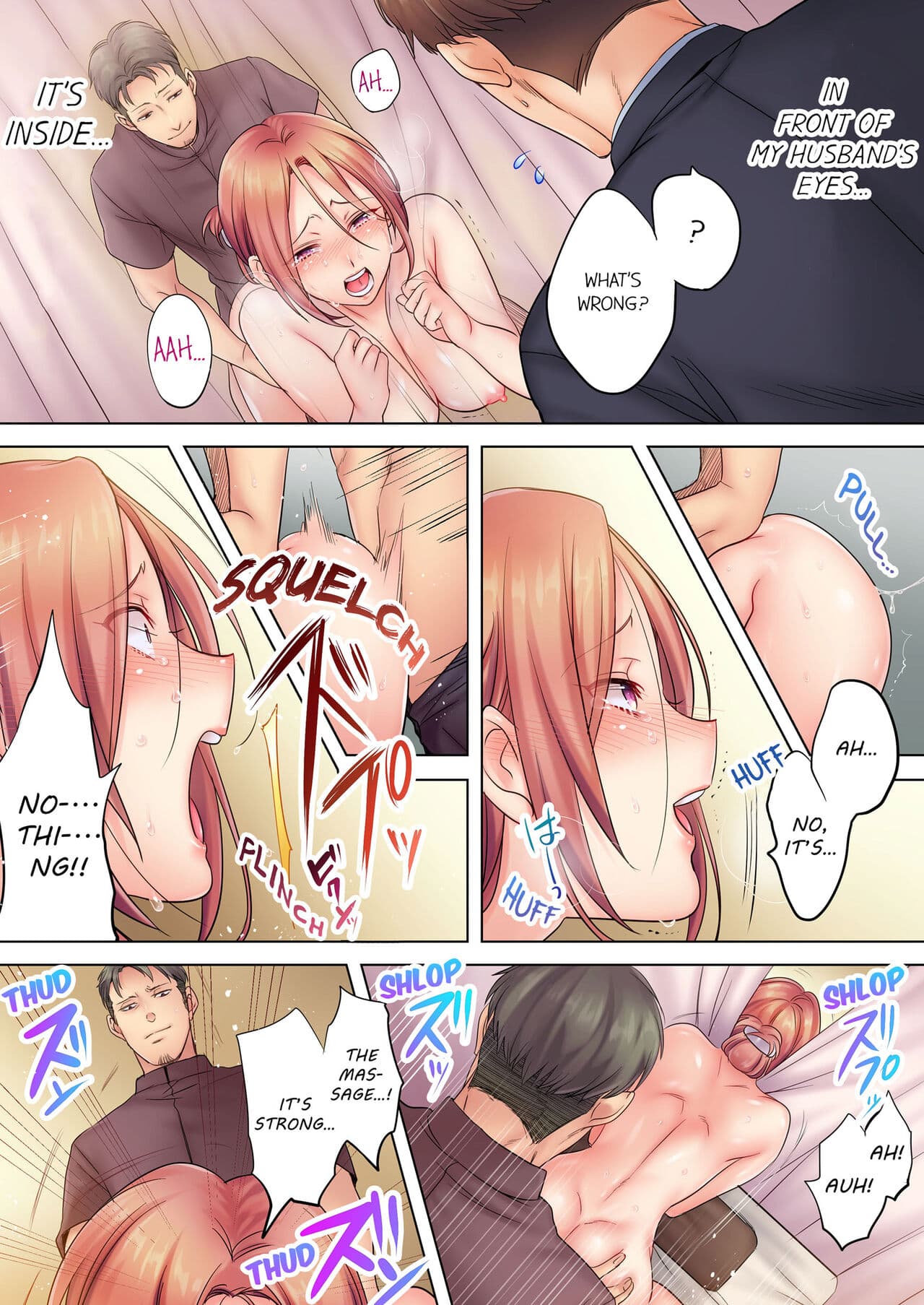 [FFC] Netori Esthe de, Konya, Tsuma ga.... | I Can't Resist His Massage! Cheating in Front of My Husband's Eyes Vol. 1-2 [English] [Decensored] page 23