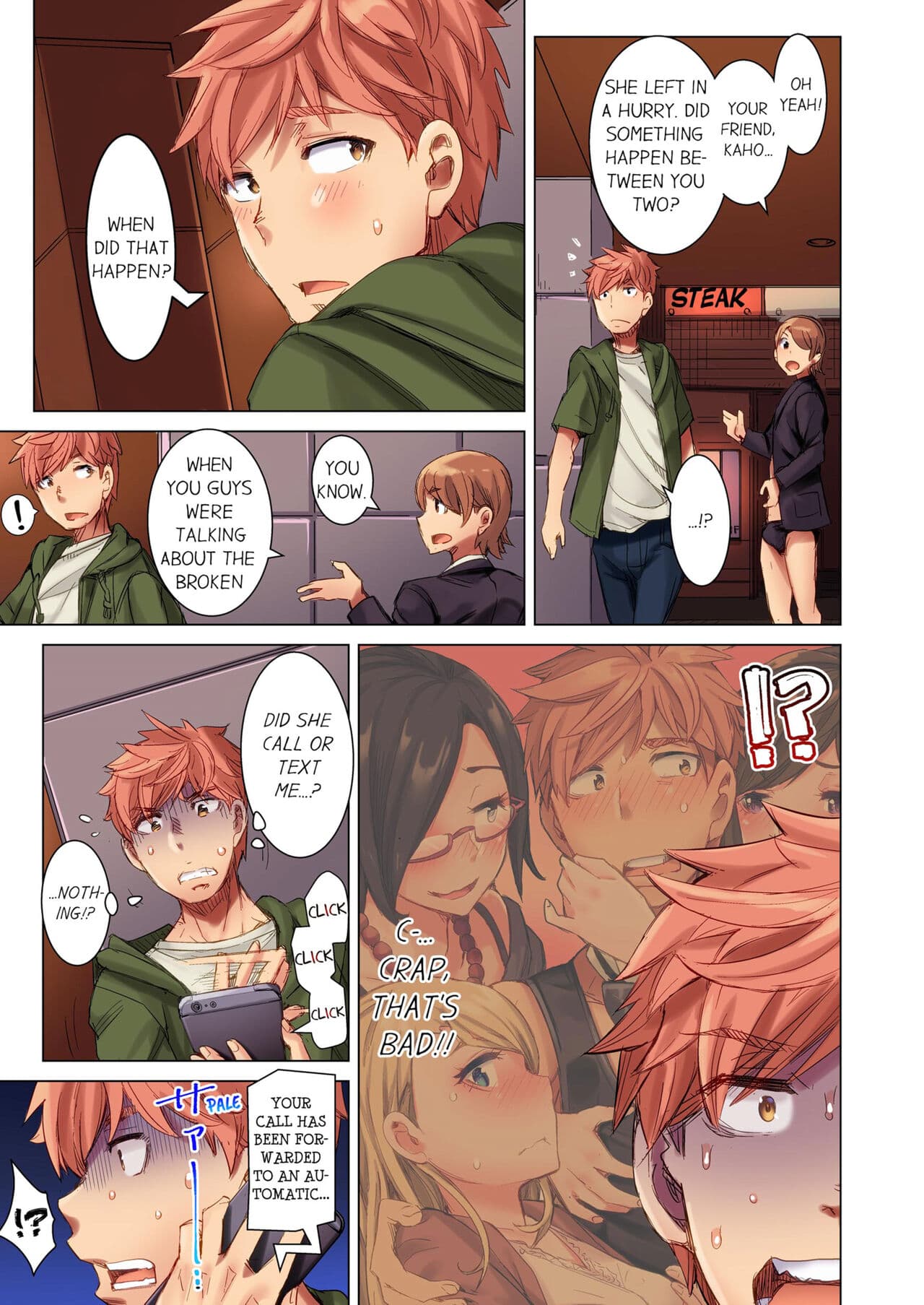 [Kira Hiroyoshi] Cin Pub! ~Anoko o Ikaseru no ga Ore no Oshigoto~ | The Dick Pub Vol. 1-2 [English] [Decensored] [Ongoing] page 145