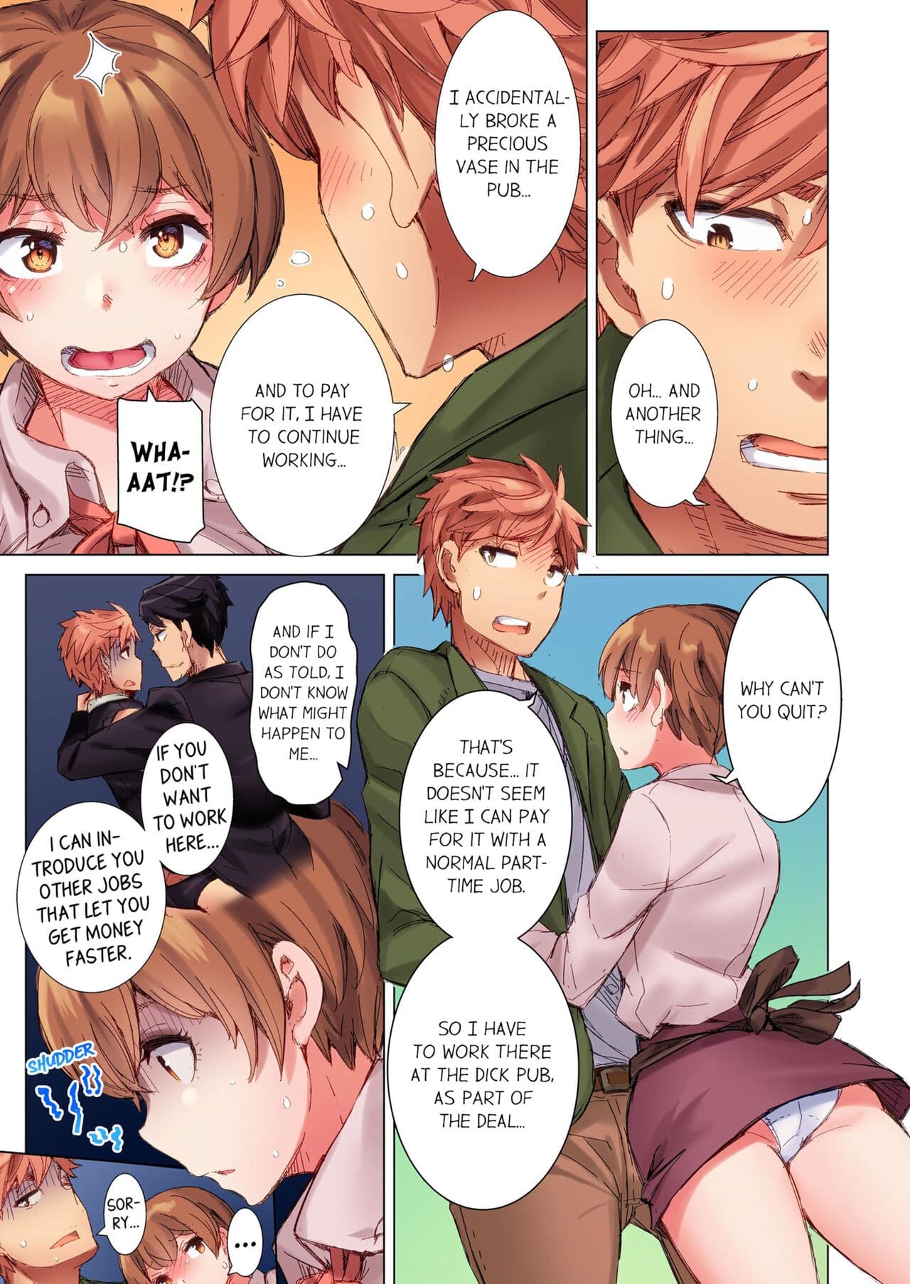 [Kira Hiroyoshi] Cin Pub! ~Anoko o Ikaseru no ga Ore no Oshigoto~ | The Dick Pub Vol. 1-4 [English] [Decensored] [Ongoing] page 158