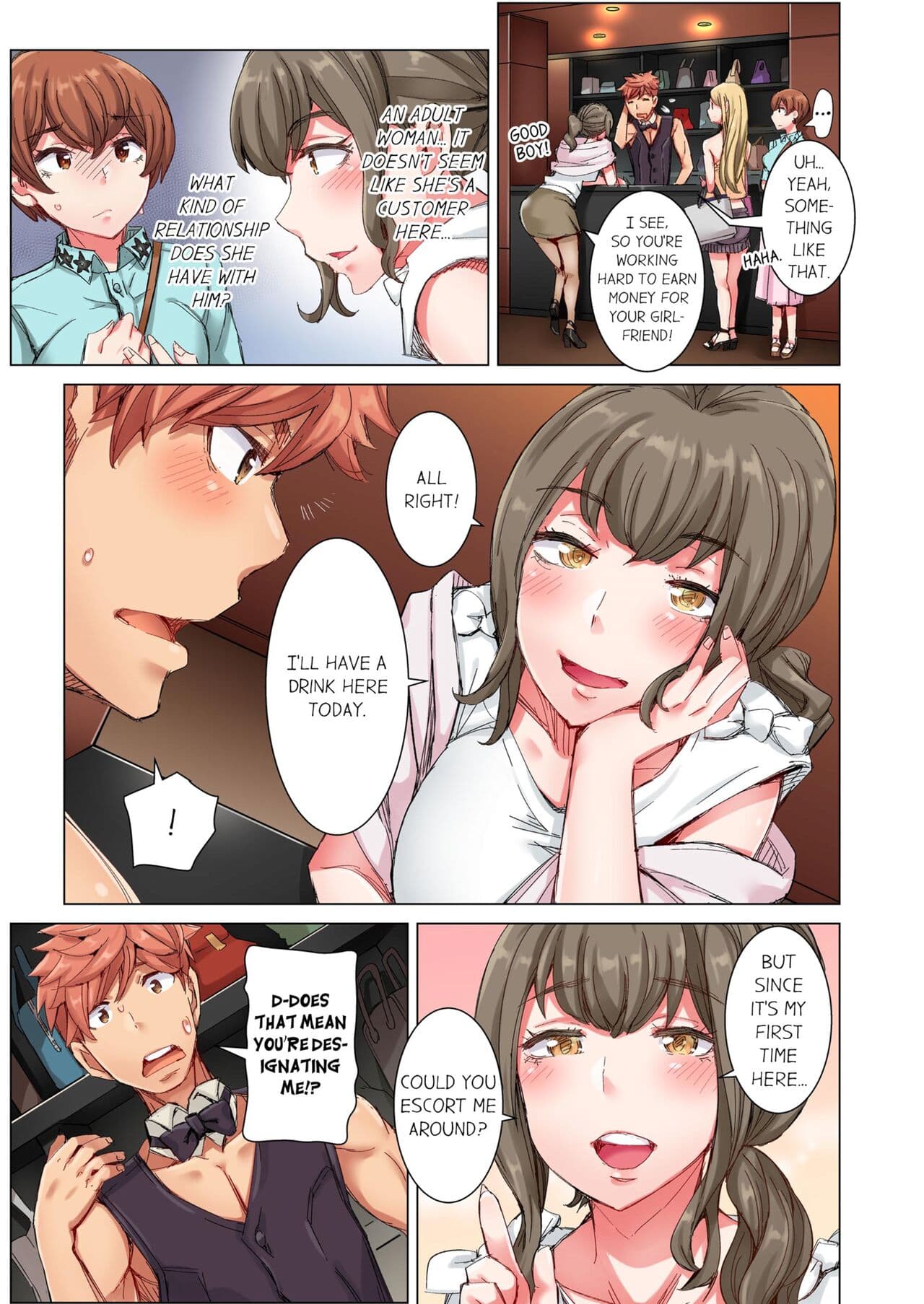 [Kira Hiroyoshi] Cin Pub! ~Anoko o Ikaseru no ga Ore no Oshigoto~ | The Dick Pub Vol. 1-4 [English] [Decensored] [Ongoing] page 210