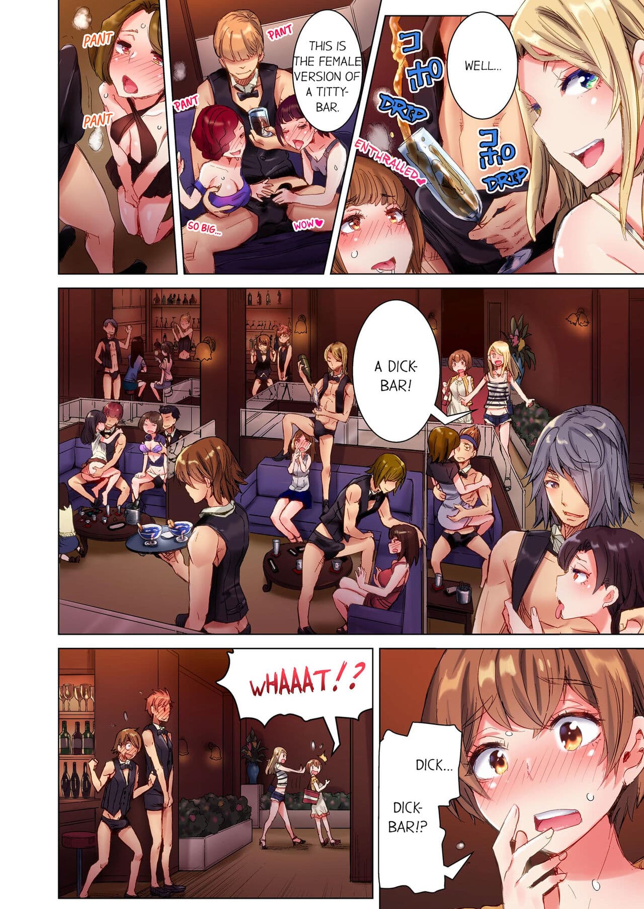 [Kira Hiroyoshi] Cin Pub! ~Anoko o Ikaseru no ga Ore no Oshigoto~ | The Dick Pub Vol. 1-4 [English] [Decensored] [Ongoing] page 3