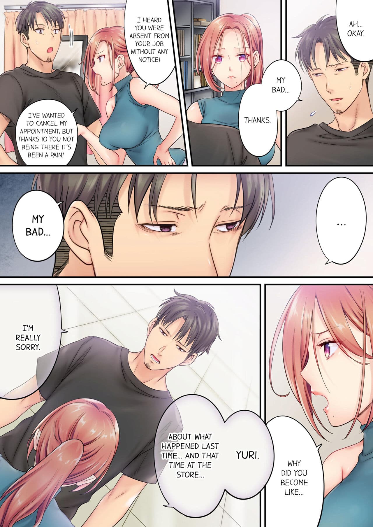 [FFC] Netori Esthe de, Konya, Tsuma ga.... | I Can't Resist His Massage! Cheating in Front of My Husband's Eyes Vol. 1-4 [English] [Decensored] [Ongoing] page 112