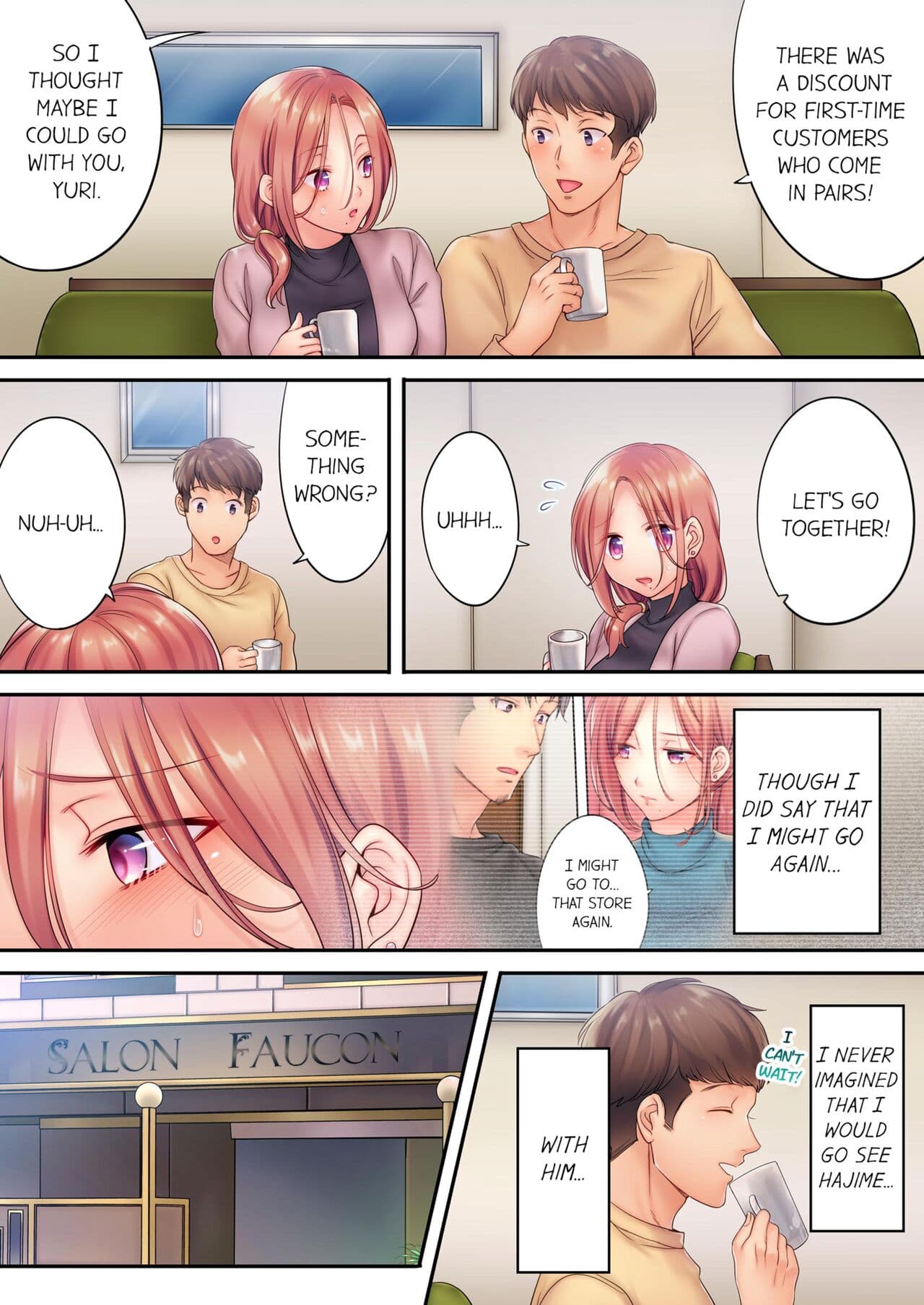 [FFC] Netori Esthe de, Konya, Tsuma ga.... | I Can't Resist His Massage! Cheating in Front of My Husband's Eyes Vol. 1-4 [English] [Decensored] [Ongoing] page 153