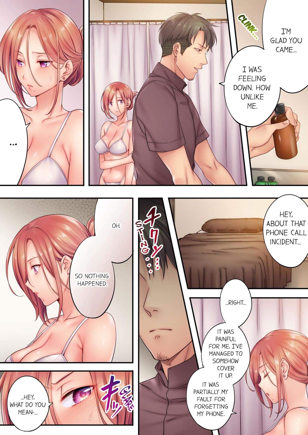 [FFC] Netori Esthe de, Konya, Tsuma ga.... | I Can't Resist His Massage! Cheating in Front of My Husband's Eyes Vol. 1-4 [English] [Decensored] [Ongoing] page 157