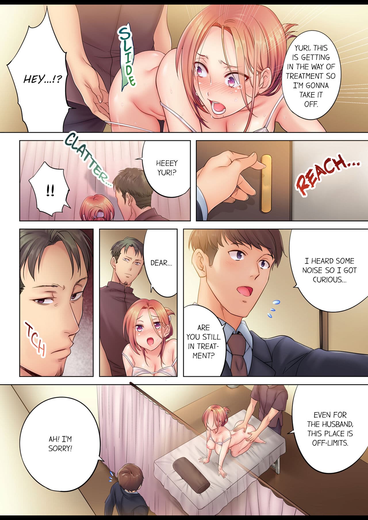 [FFC] Netori Esthe de, Konya, Tsuma ga.... | I Can't Resist His Massage! Cheating in Front of My Husband's Eyes Vol. 1-4 [English] [Decensored] [Ongoing] page 16