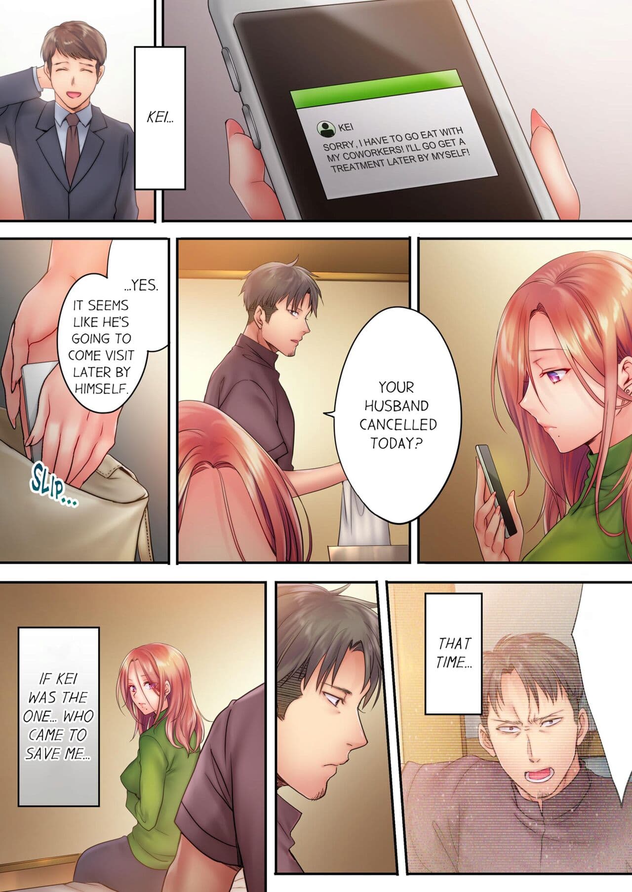 [FFC] Netori Esthe de, Konya, Tsuma ga.... | I Can't Resist His Massage! Cheating in Front of My Husband's Eyes Vol. 1-4 [English] [Decensored] [Ongoing] page 219