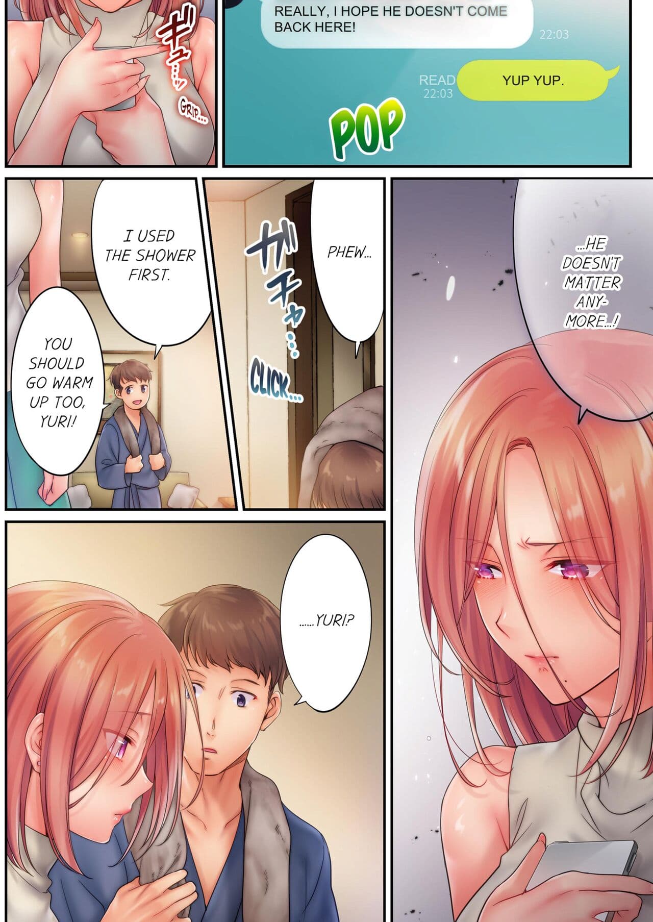 [FFC] Netori Esthe de, Konya, Tsuma ga.... | I Can't Resist His Massage! Cheating in Front of My Husband's Eyes Vol. 1-4 [English] [Decensored] [Ongoing] page 232