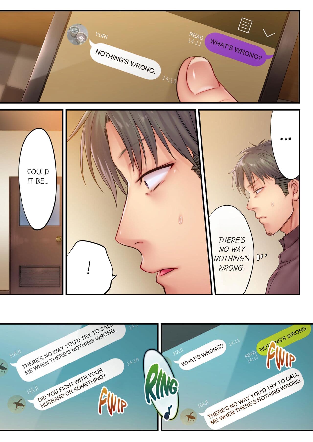 [FFC] Netori Esthe de, Konya, Tsuma ga.... | I Can't Resist His Massage! Cheating in Front of My Husband's Eyes Vol. 1-4 [English] [Decensored] [Ongoing] page 257