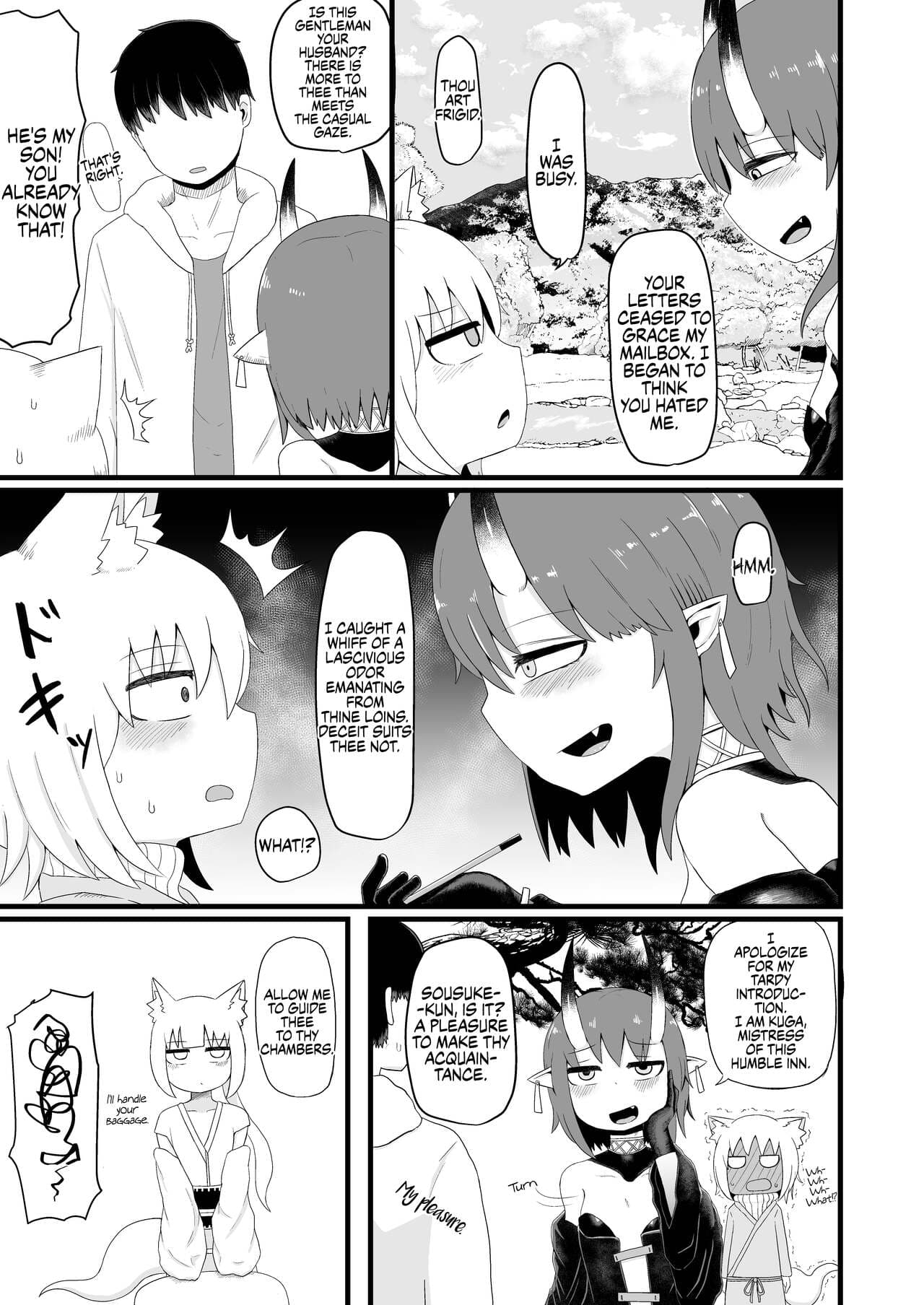 [LBL] Loli Baba Okaa-san wa Oshi ni Yowai 5 | My Loli Baba Mama is Weak to my Advances 5 [English] [Decensored] {Chrysanthemum} page 12