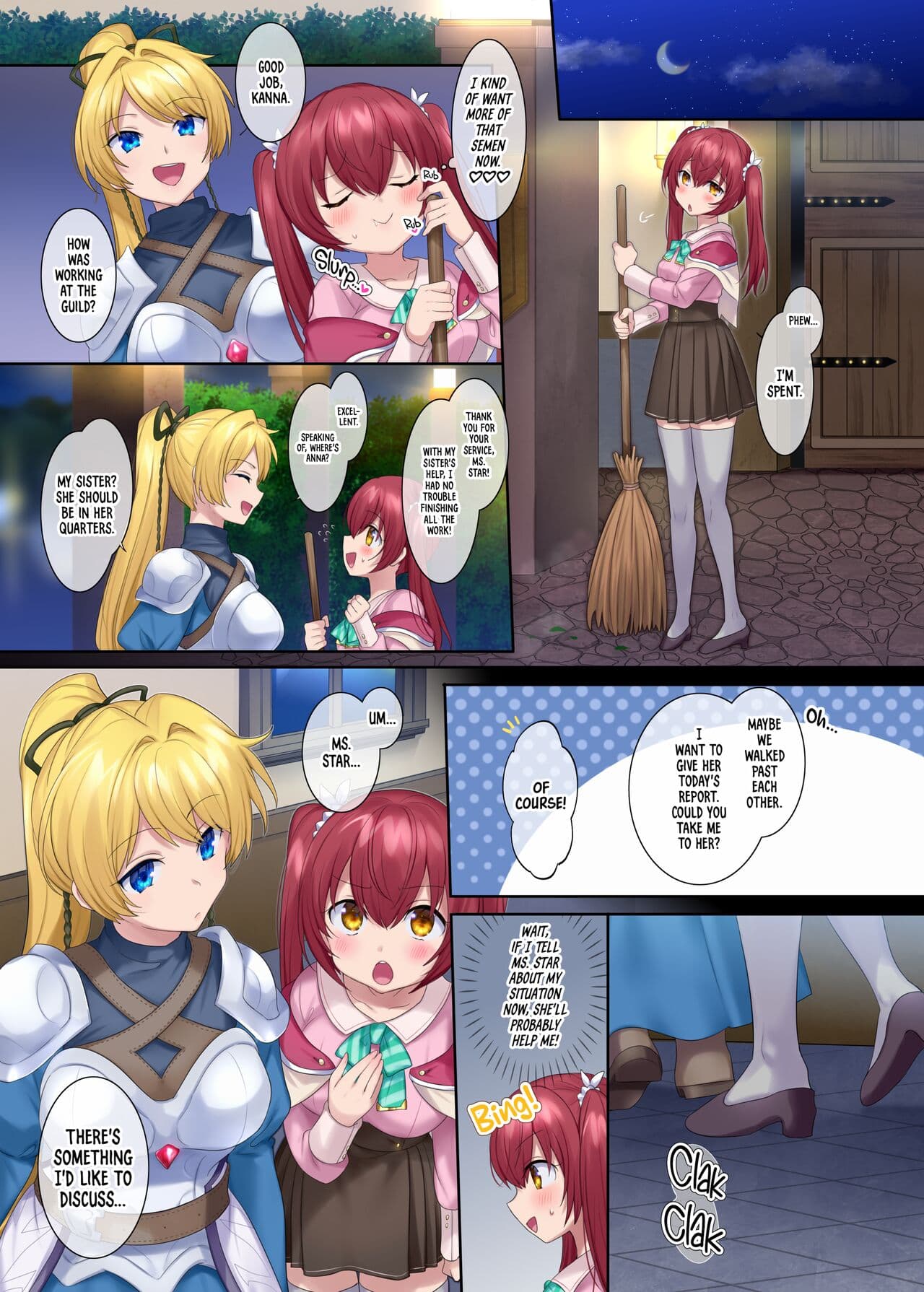 [Amulai Sweets Factory (Hiiragi Popura)] The Succubus Guild Receptionist [English] {2d-market.com} [Decensored] [Digital] page 20