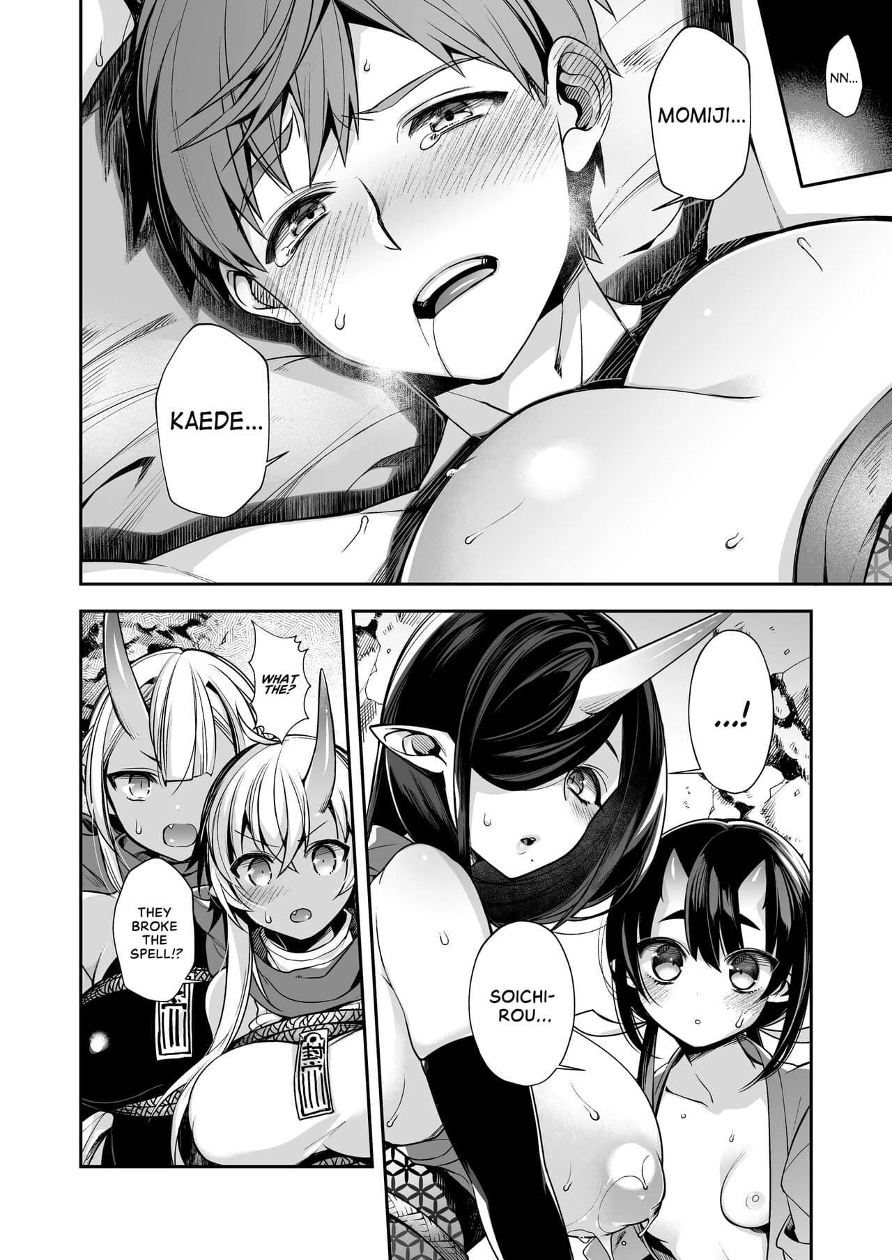 Mating with oni full story page 144