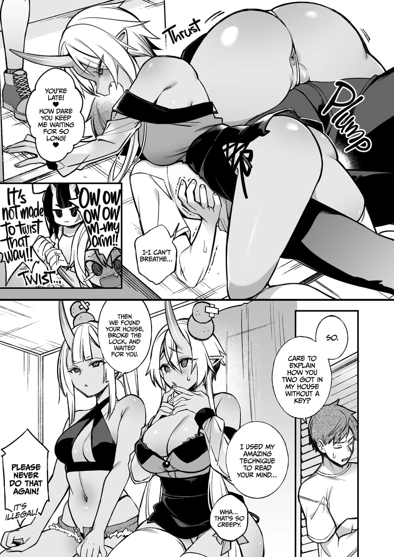 Mating with oni full story page 161