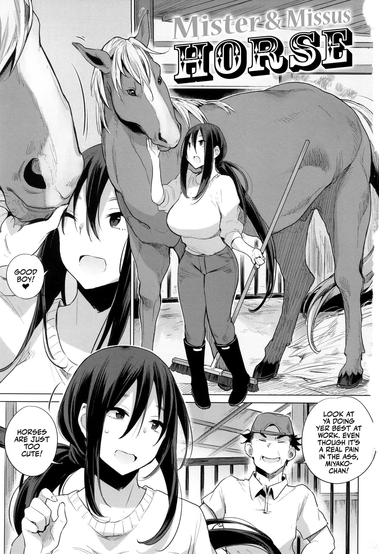 [Haison] Ouma no Oyome-san | Mister & Missus Horse! [English] [Team Rabu2] [Decensored] page 3
