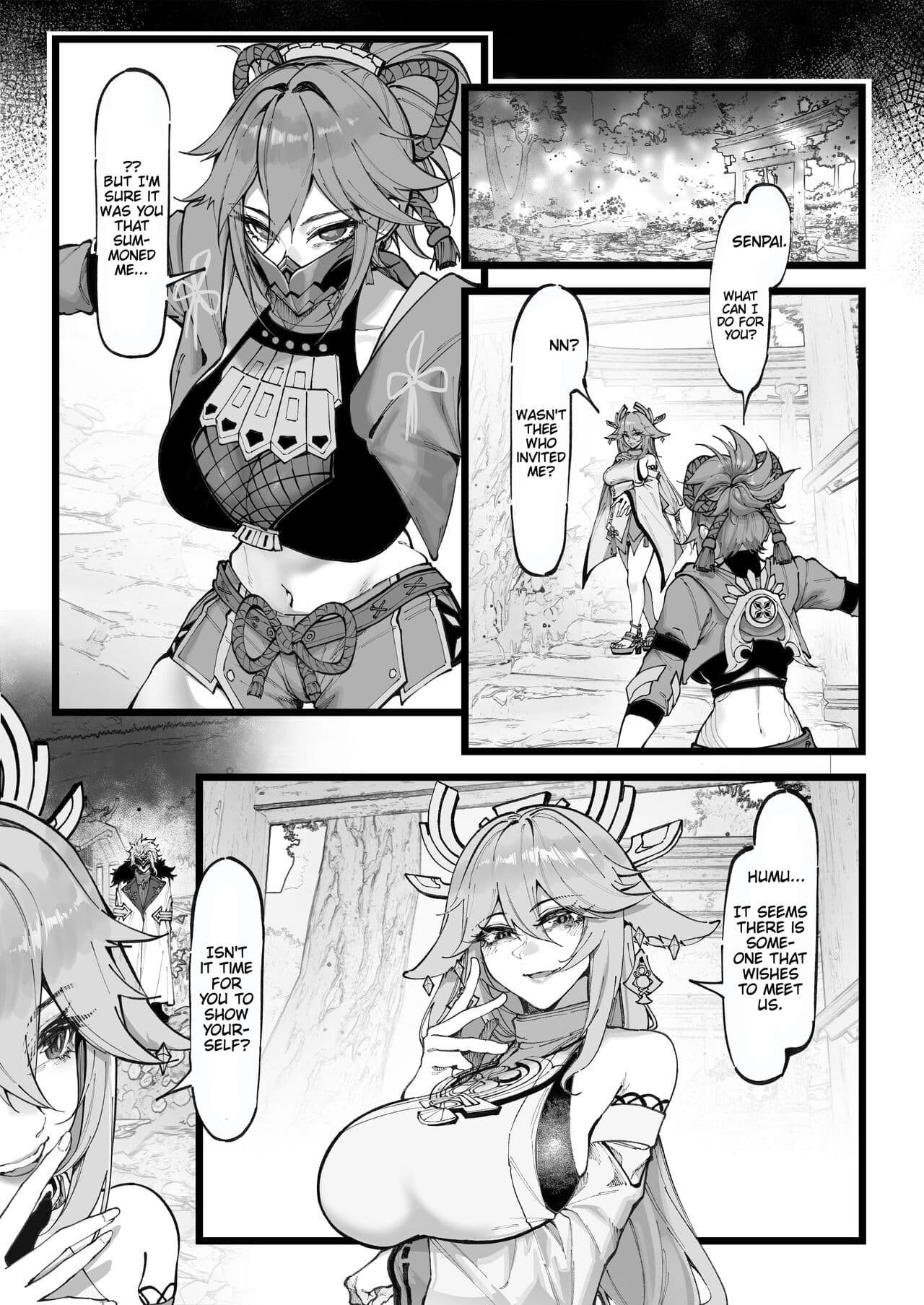 [KeinV] Kamen Budoukai - Hakase no Kenkyuu 1-2 | Masked Society - Dottore's Research 1-2 (Genshin Impact) [Decensored] [English] [Cunny&Cumming Scans] page 44