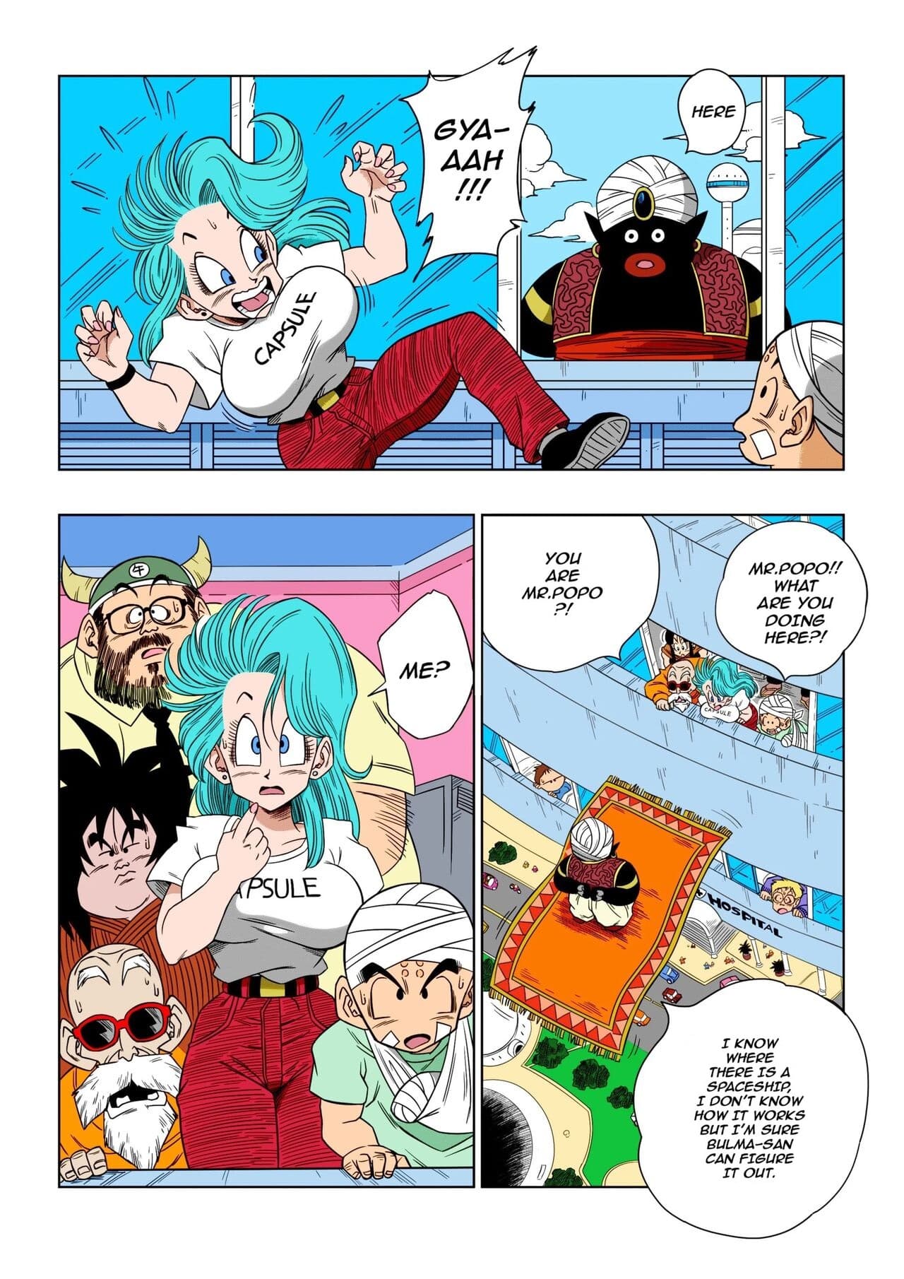 [Yamamoto (Yamamoto)] Dagon Ball - Bulma & Mr. Popo (Dragon Ball) [English] page 2