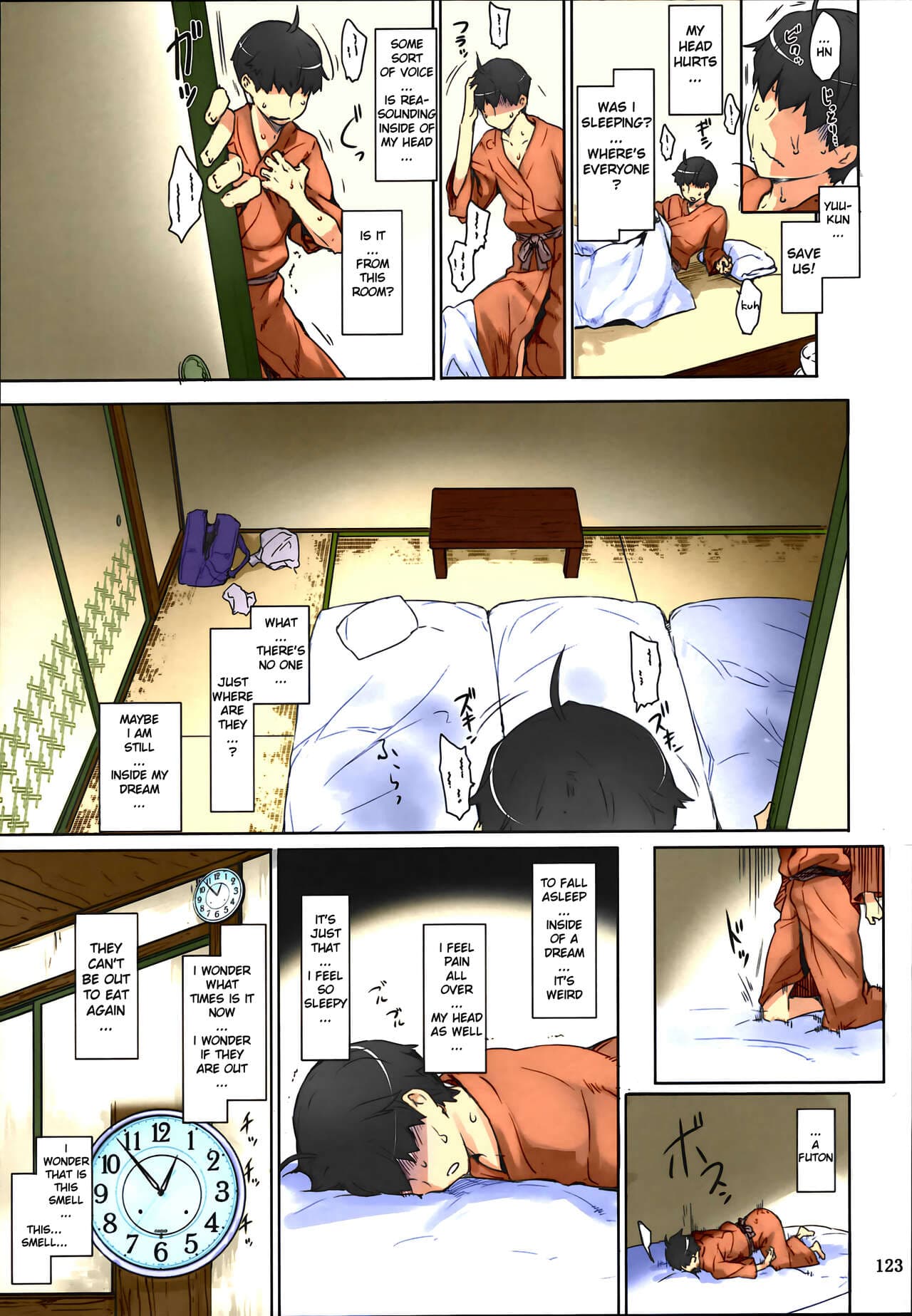 (C81) [MTSP (Jin)] Tachibana-san's Circumstances With a Man [English] [Colorized] [Upscaled] [Decensored] [MTSP (Jin)] page 123