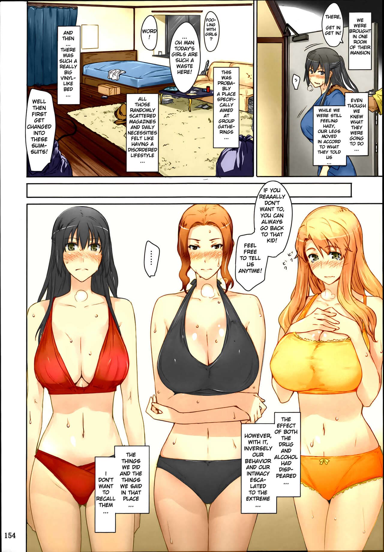 (C81) [MTSP (Jin)] Tachibana-san's Circumstances With a Man [English] [Colorized] [Upscaled] [Decensored] [MTSP (Jin)] page 154