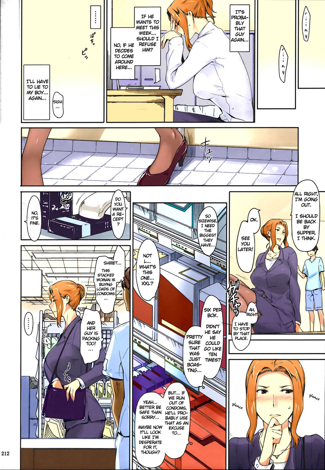 (C81) [MTSP (Jin)] Tachibana-san's Circumstances With a Man [English] [Colorized] [Upscaled] [Decensored] [MTSP (Jin)] page 212