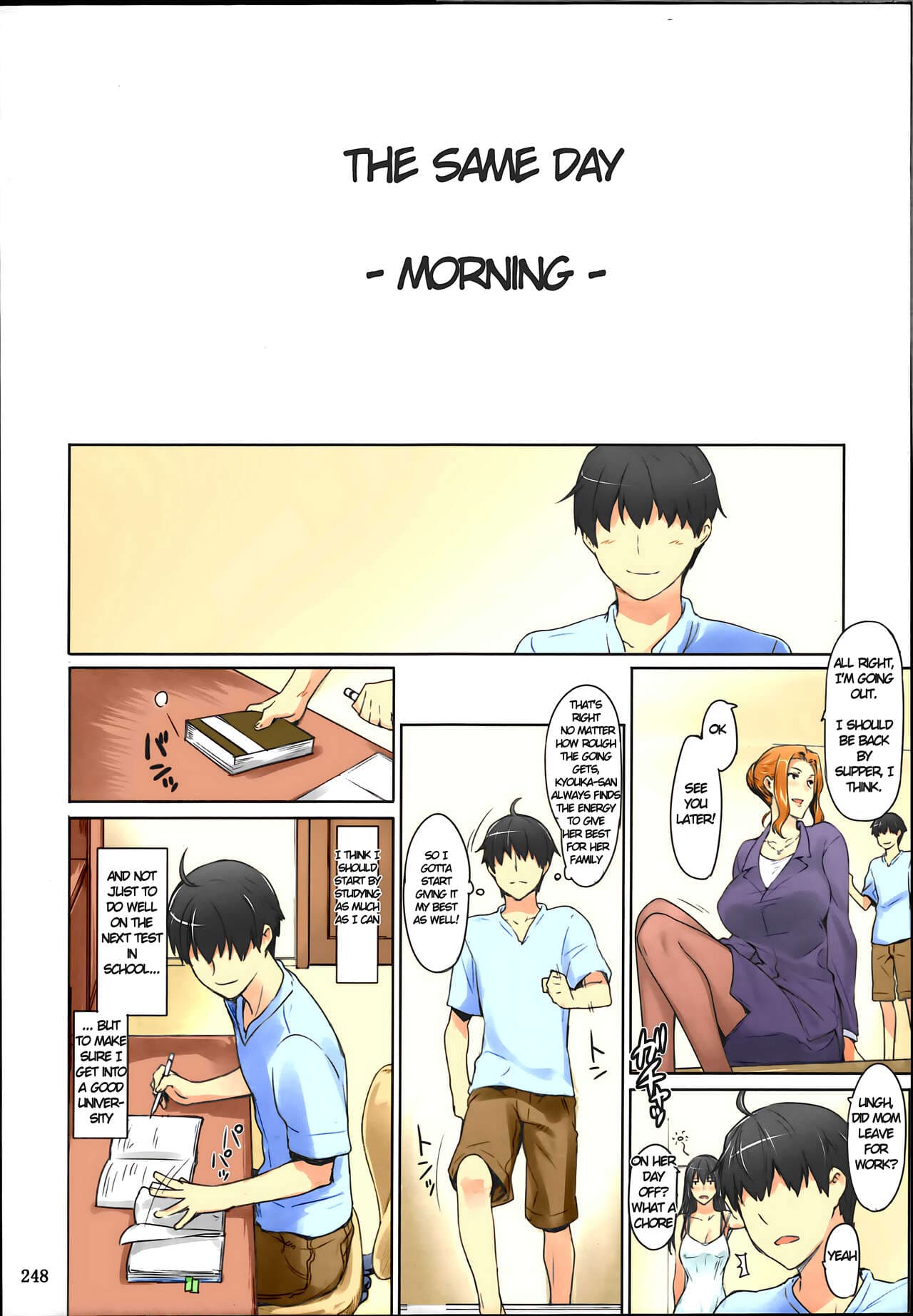 (C81) [MTSP (Jin)] Tachibana-san's Circumstances With a Man [English] [Colorized] [Upscaled] [Decensored] [MTSP (Jin)] page 248