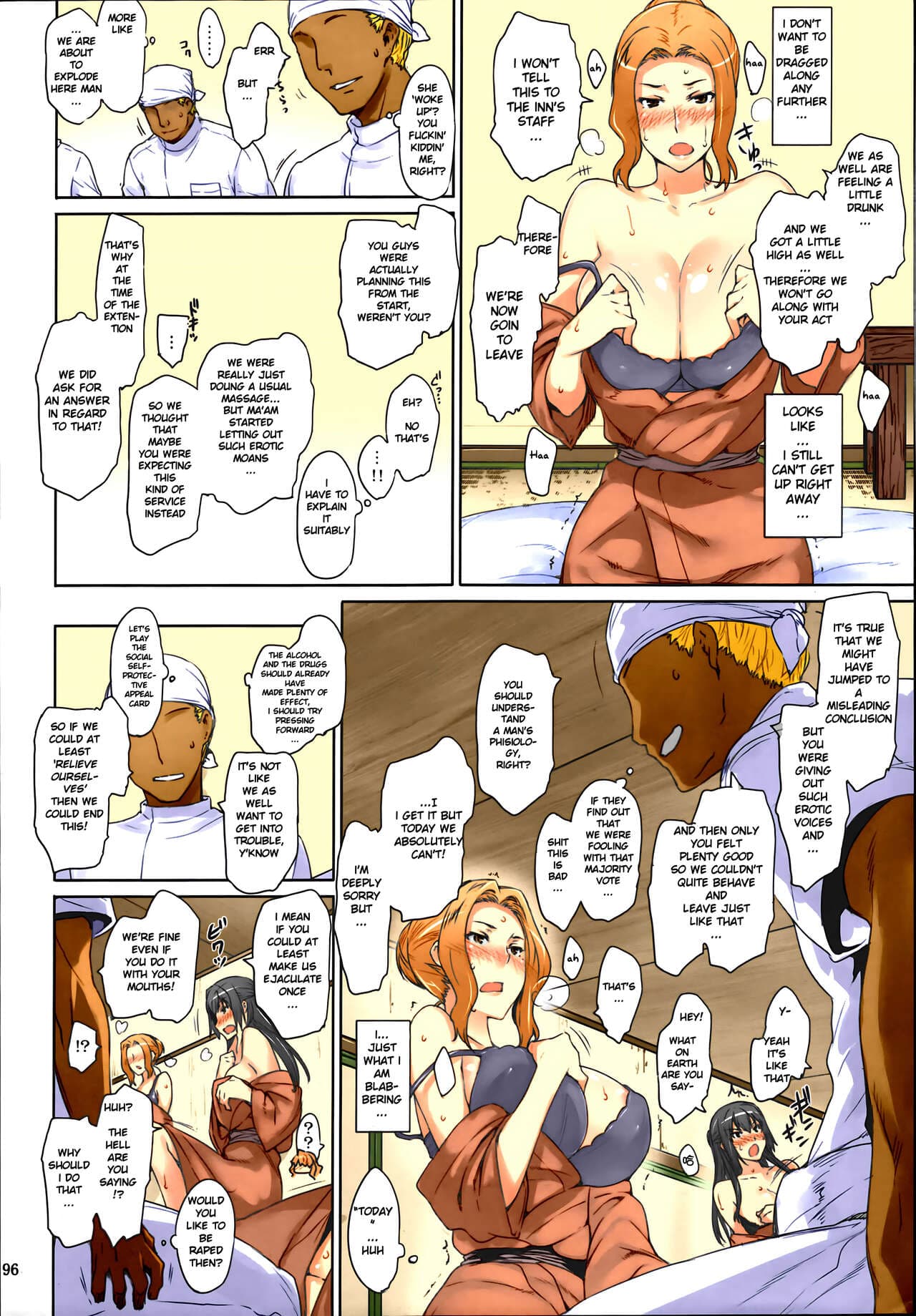 (C81) [MTSP (Jin)] Tachibana-san's Circumstances With a Man [English] [Colorized] [Upscaled] [Decensored] [MTSP (Jin)] page 96
