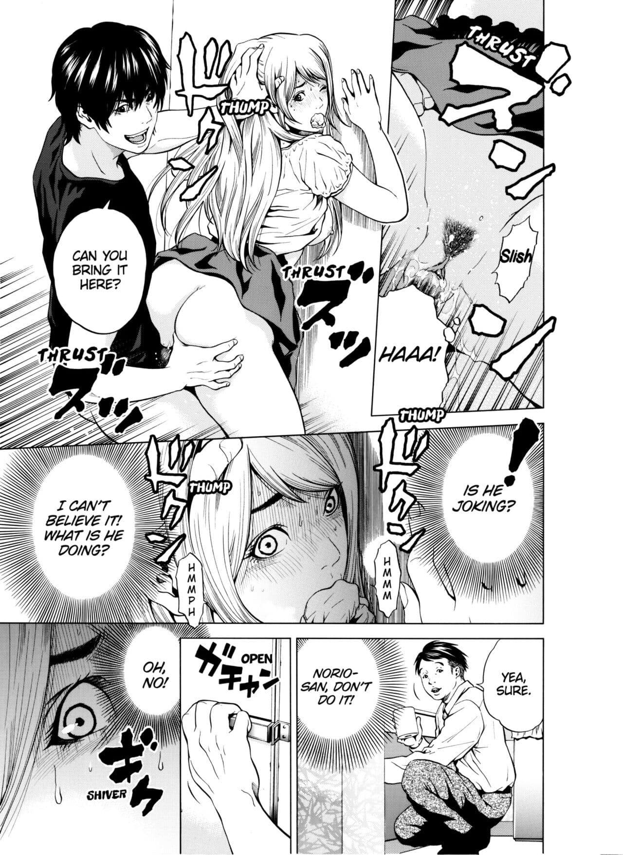 [Yuuki Ryo] Netorareru.~ Tsuma ga Ochi Yuku Hen'ai Kairaku no Hate ni...1-6 | NETORARERU, A Wife's Descent Into Sinful Pleasures 1-6 [English] [Decensored] page 112