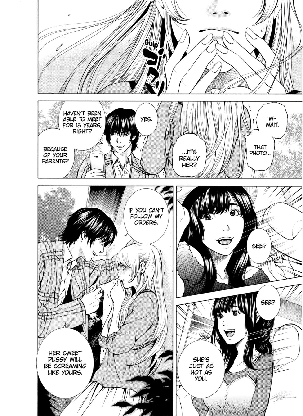 [Yuuki Ryo] Netorareru.~ Tsuma ga Ochi Yuku Hen'ai Kairaku no Hate ni...1-6 | NETORARERU, A Wife's Descent Into Sinful Pleasures 1-6 [English] [Decensored] page 133