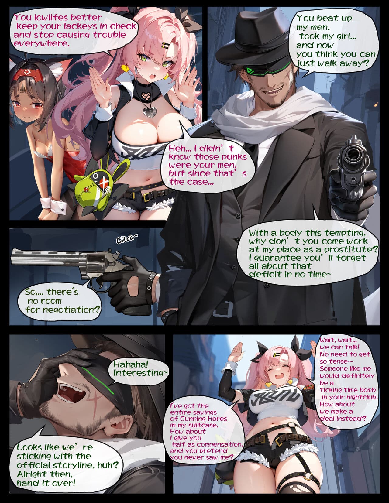 [色孽神選] The Great Crisis of Cunning Hares Part 1 (Zenless Zone Zero) [English] [Decensored] page 8