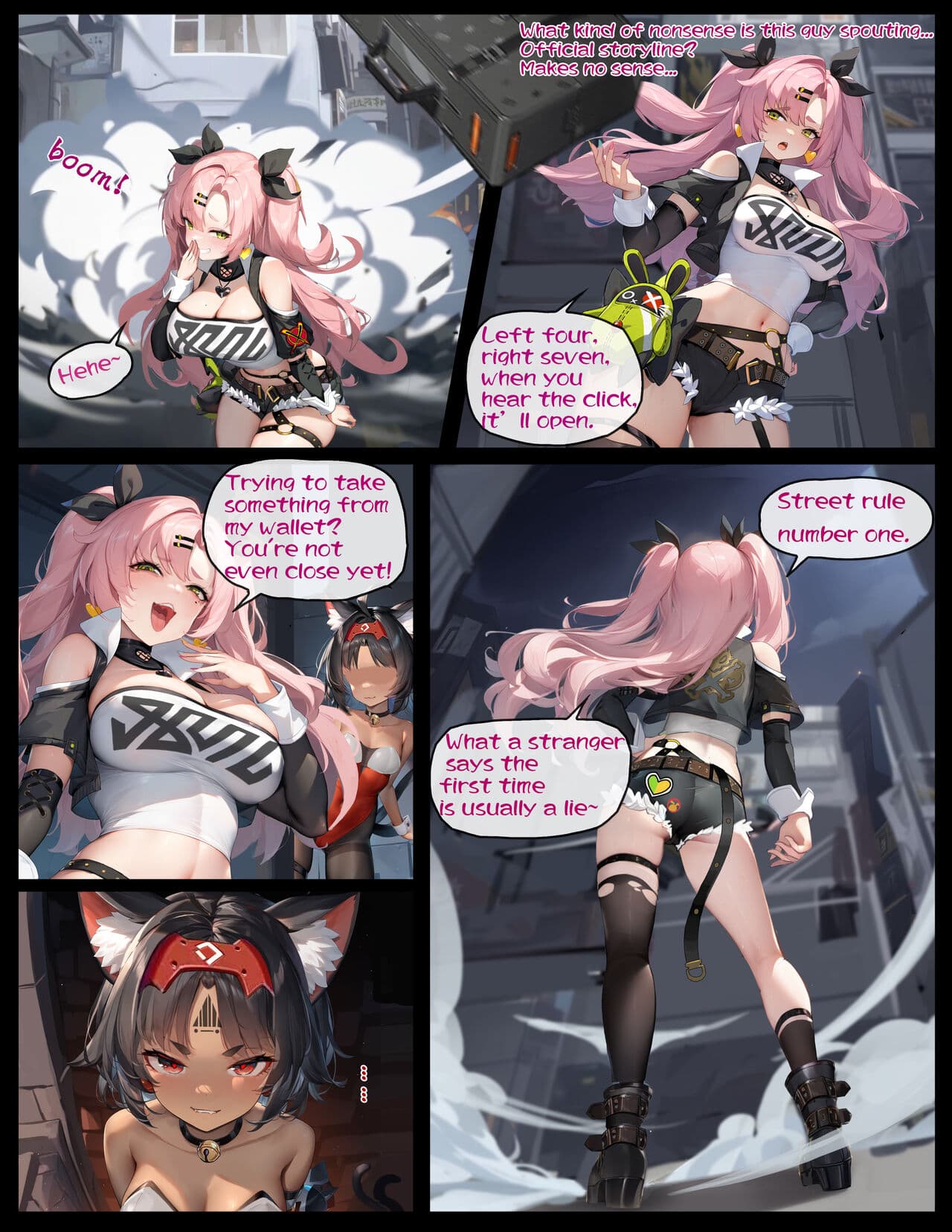 [色孽神選] The Great Crisis of Cunning Hares Part 1 (Zenless Zone Zero) [English] [Decensored] page 9
